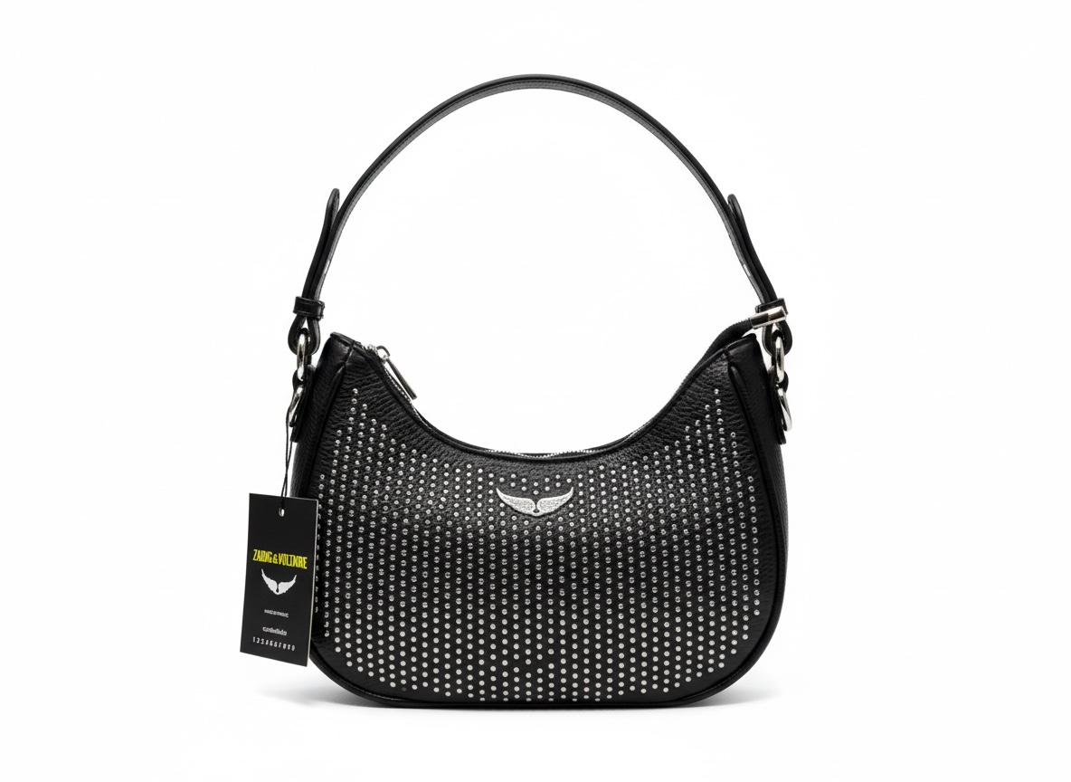 ZADIG & VOLTAIRE Studded Shoulder Bag π€β¨ | Rock-Chic Icon