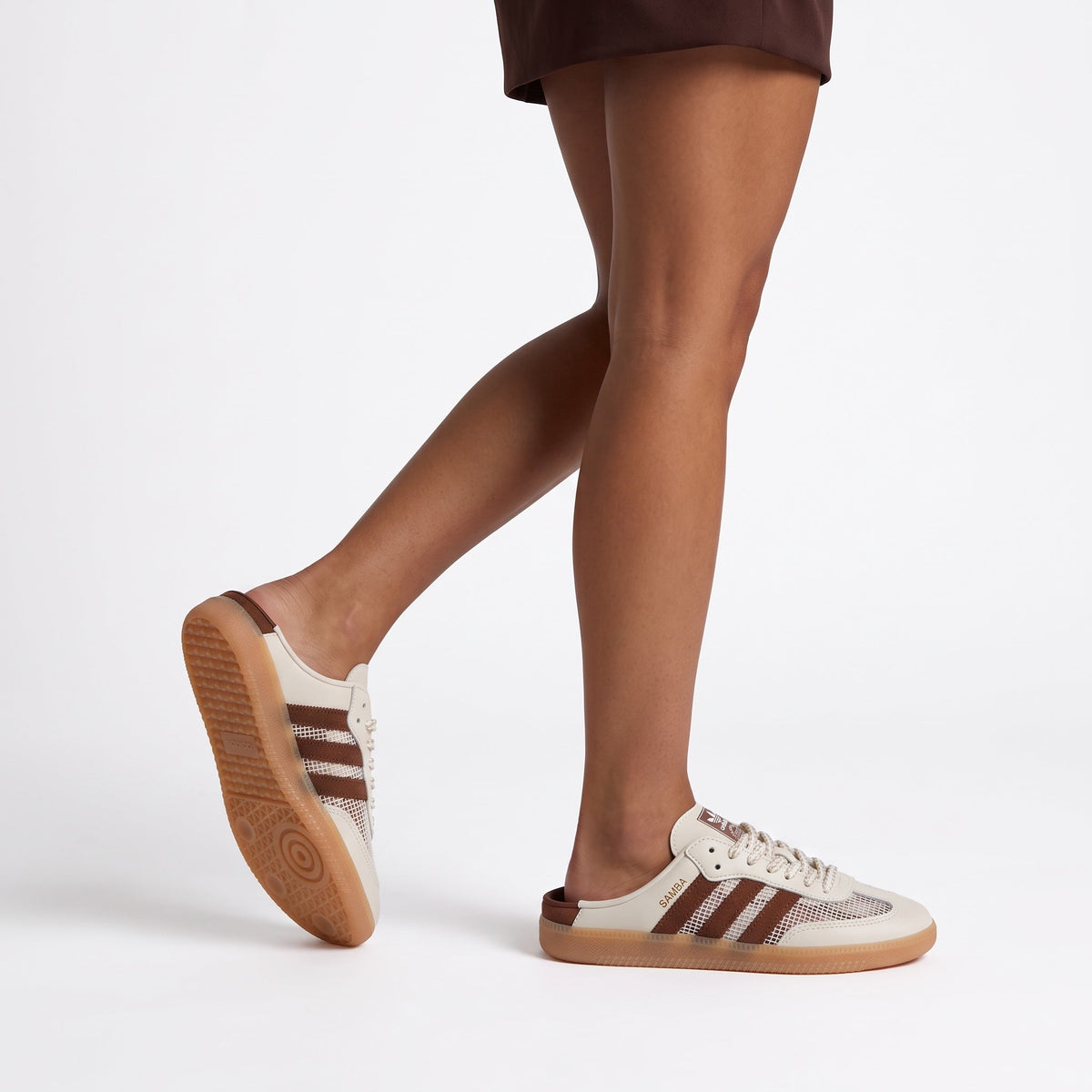 Adidas Samba Gum Retro β Cream & Brown