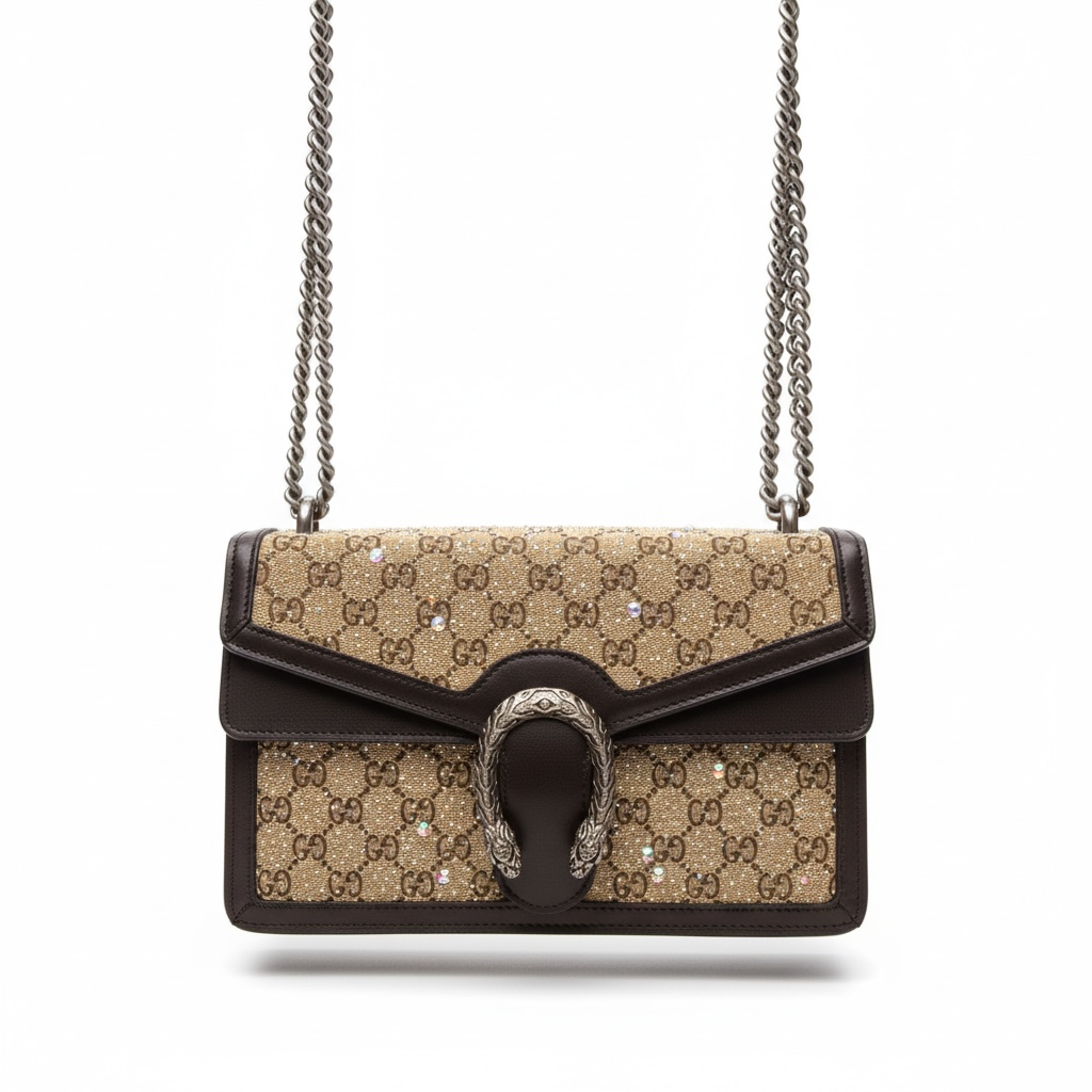 β¨π Gucci Dionysus GG Crystal Shoulder Bag ππ