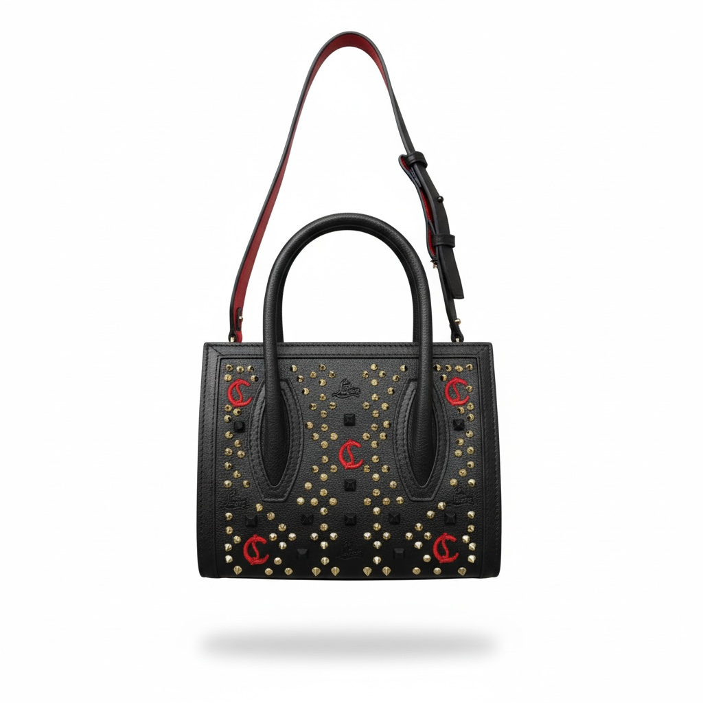 Christian Louboutin Studded Mini Tote π€π₯ | Bold Luxury Statement