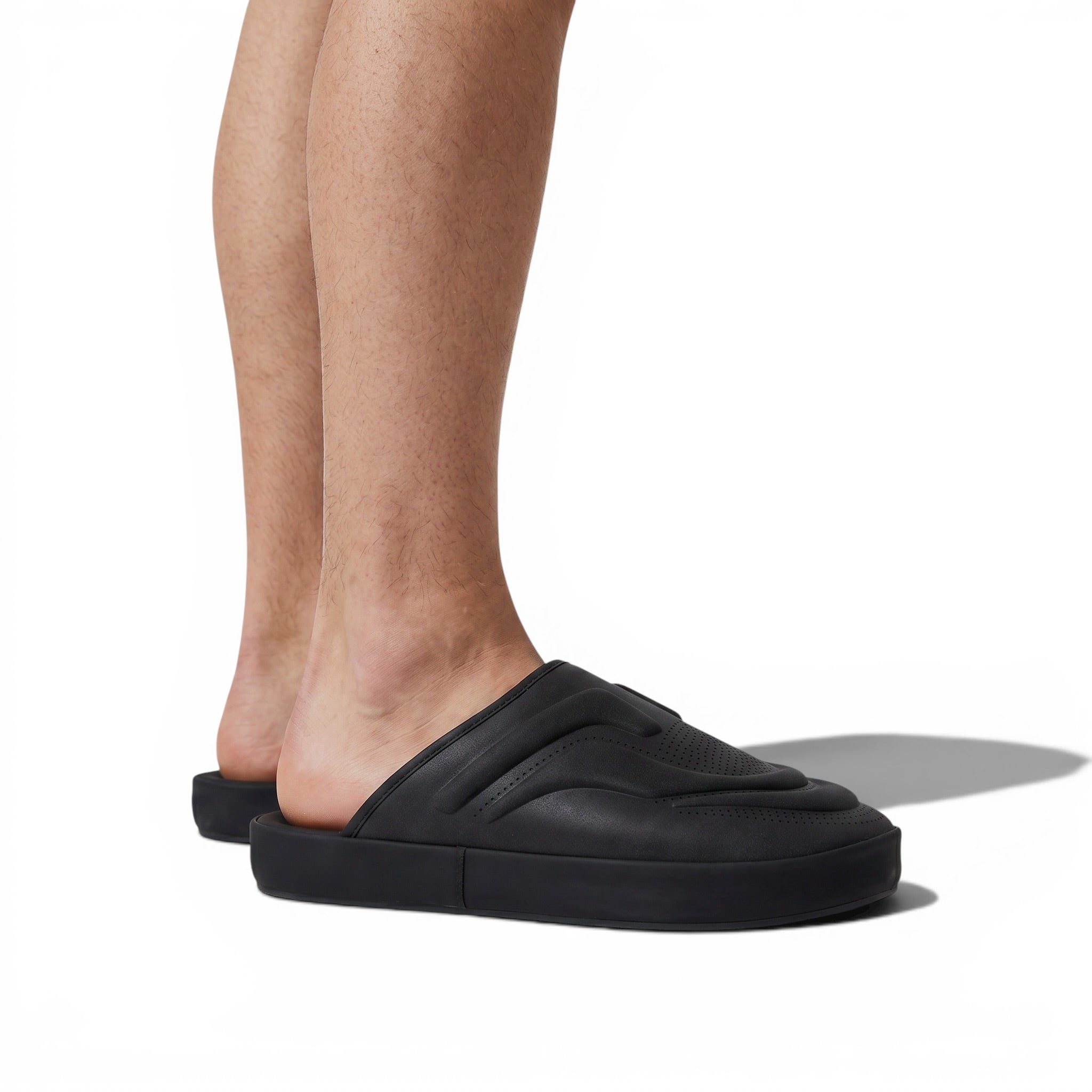 Prada Monolith Foam Slides β Black Minimal Luxury Comfort π€β‘