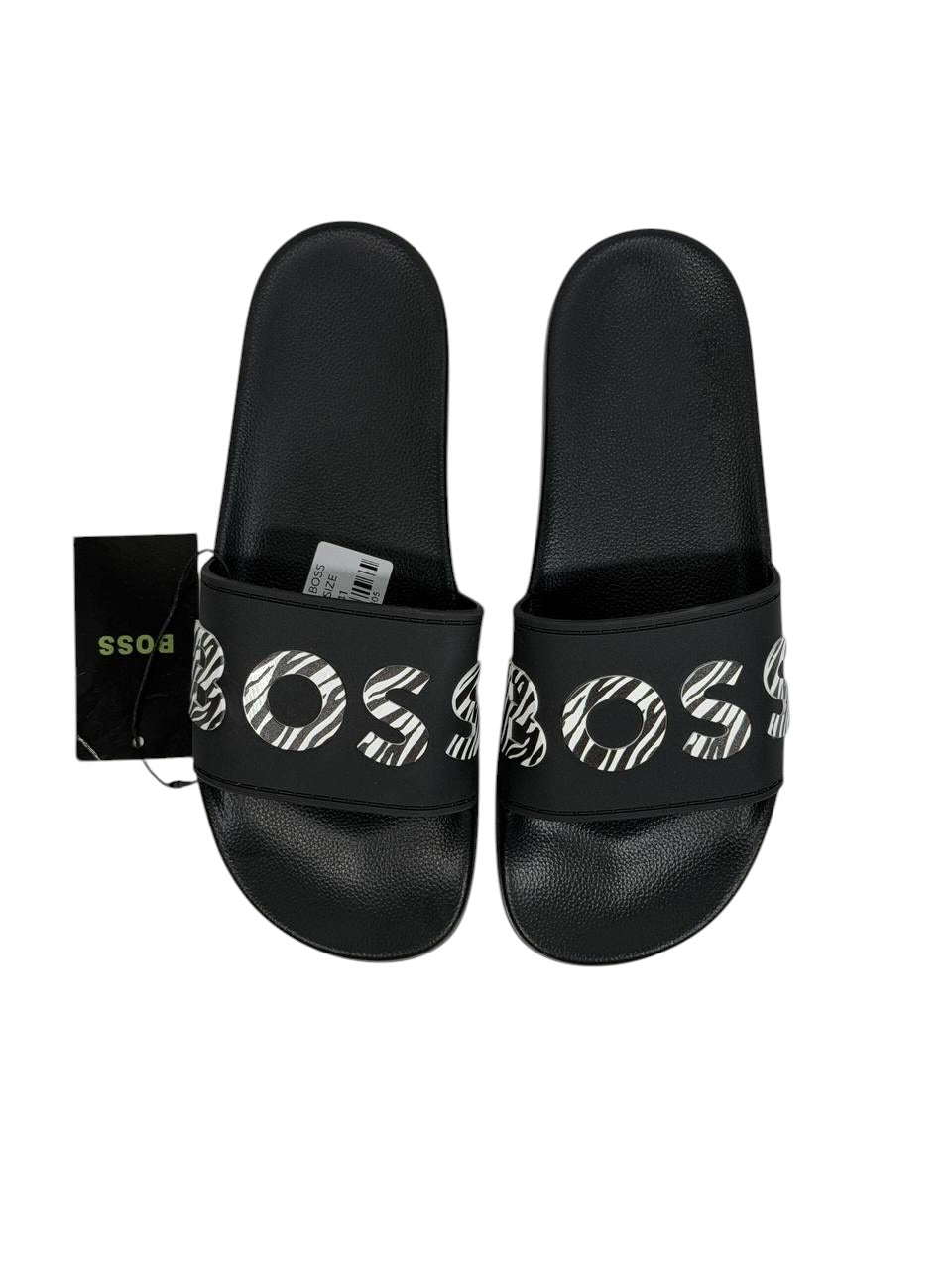 BOSS Logo Slides β Black Statement Edition β«π₯