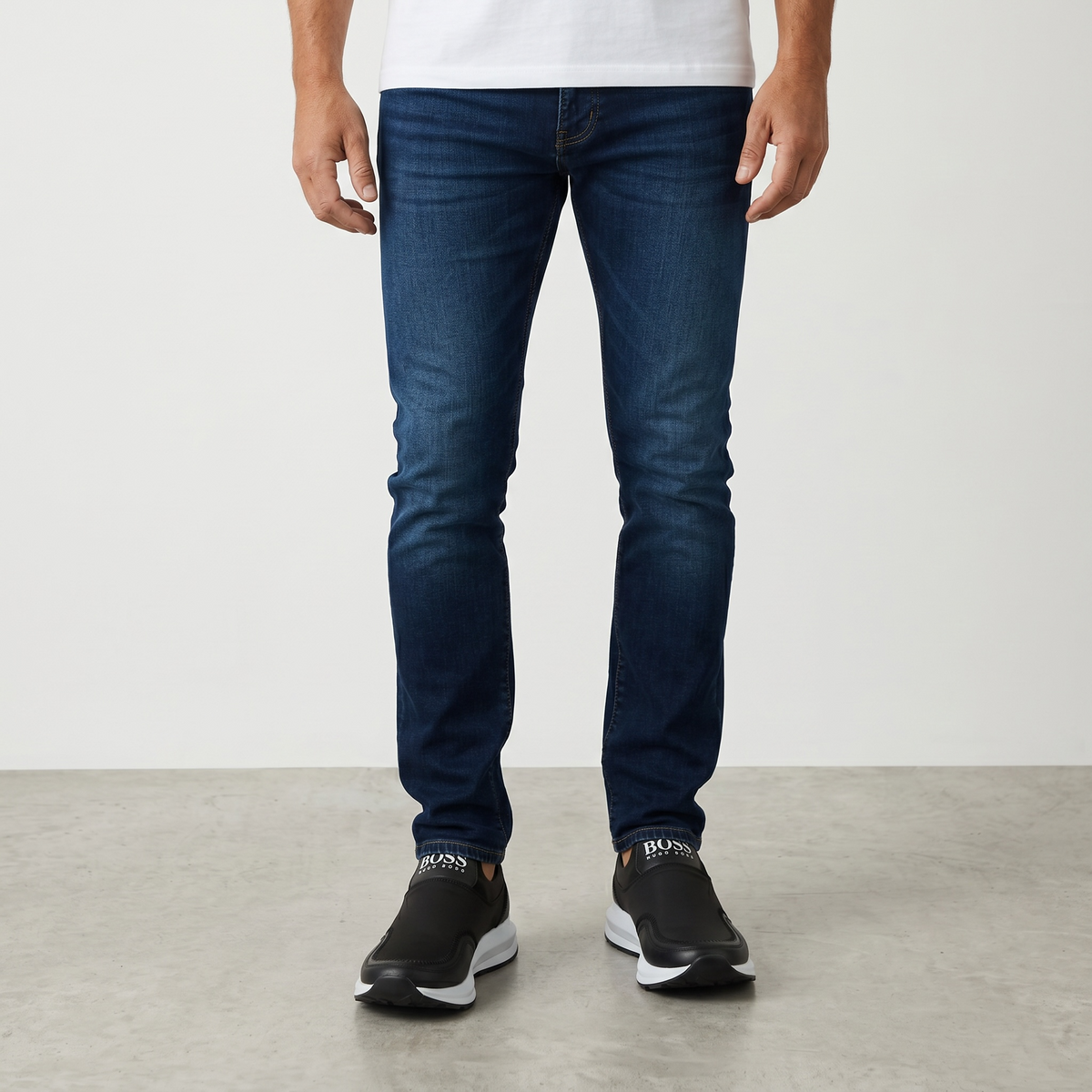 BOSS Performance Slip-On Sneakers β«βͺ