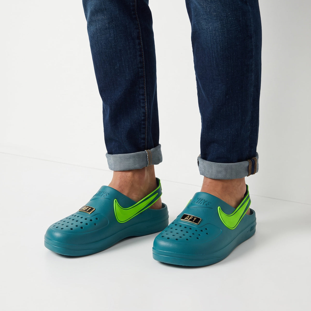 Nike Air Force 1 Clog β Teal