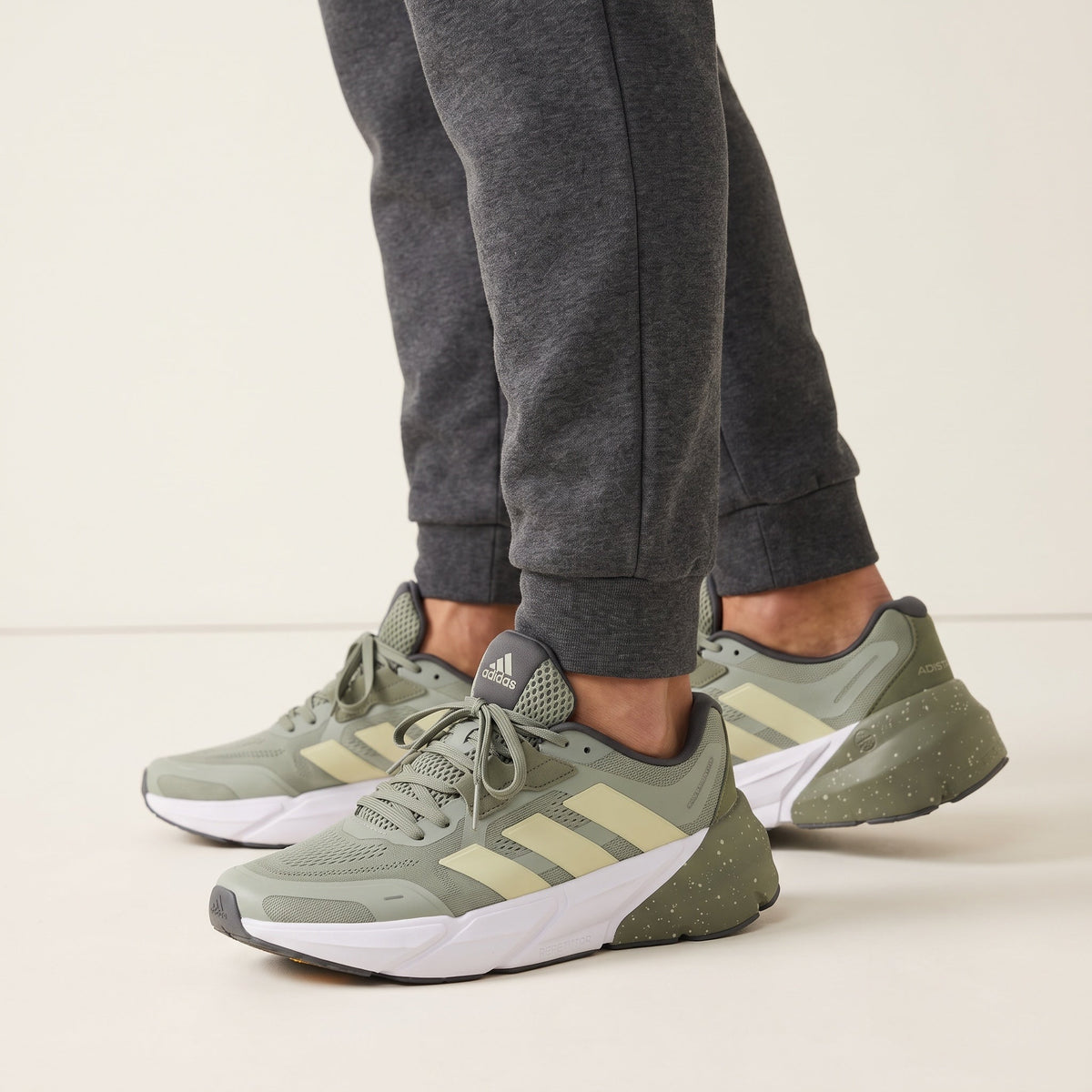 Adidas Chunky Retro Runner β Olive Green