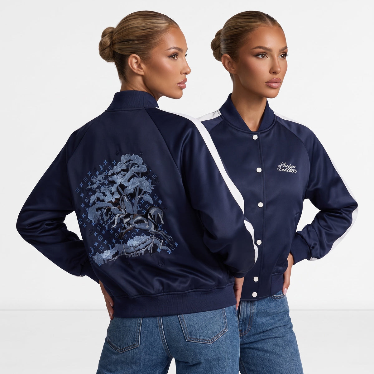 Louis Vuitton Bomber Jacket β Navy