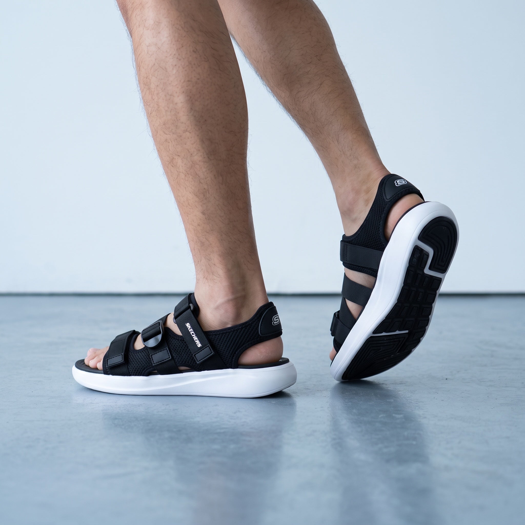 Skechers Sandals β Black Sport Strap Comfort π€π£