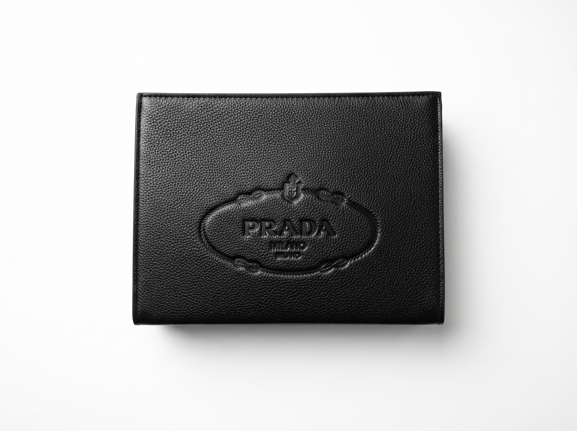 Prada Black Saffiano Leather Clutch π€ | Luxury Designer Pouch