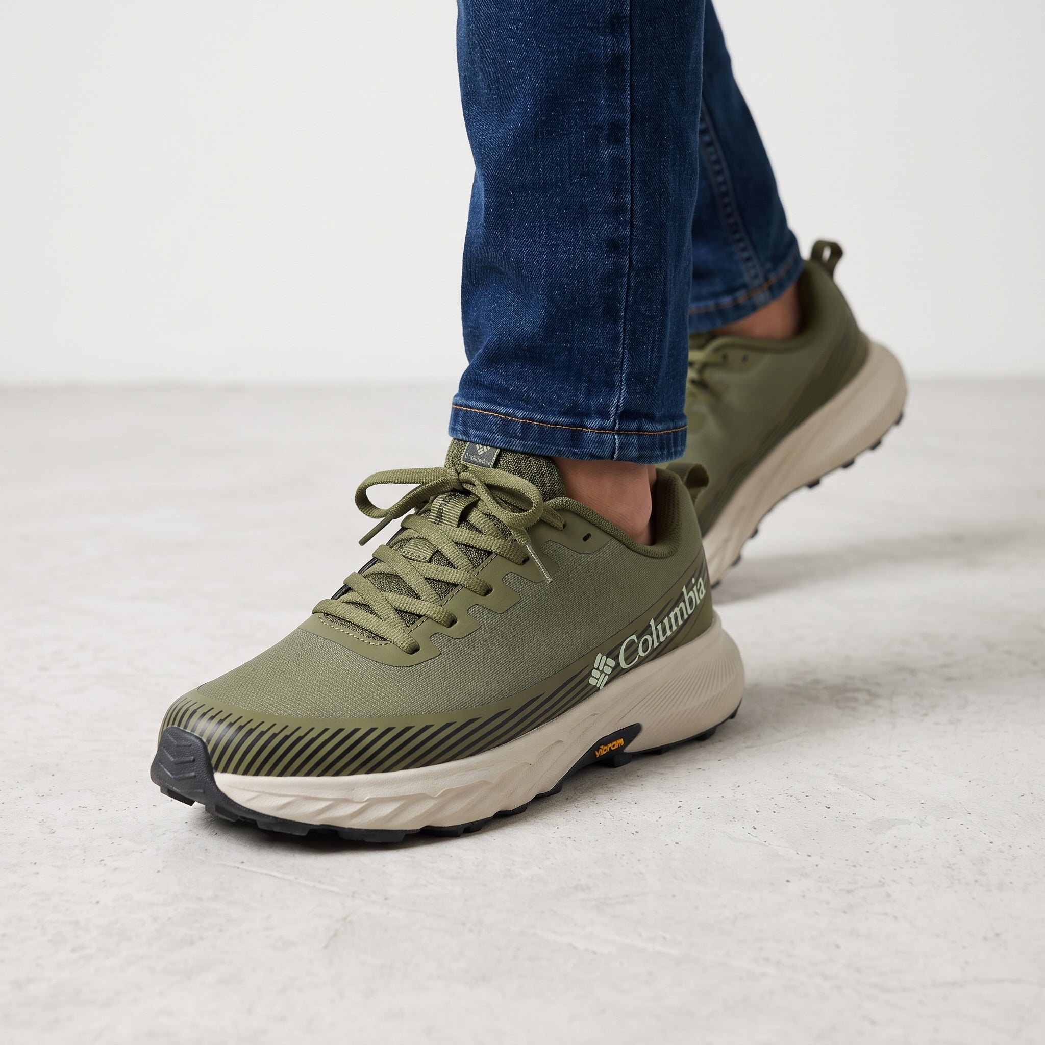 Columbia Trainers β Olive Green Trail Runner ππΏ