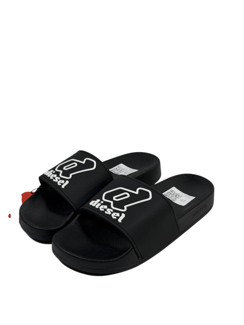 DIESEL Slides β Icon Logo Black Edition β«π₯