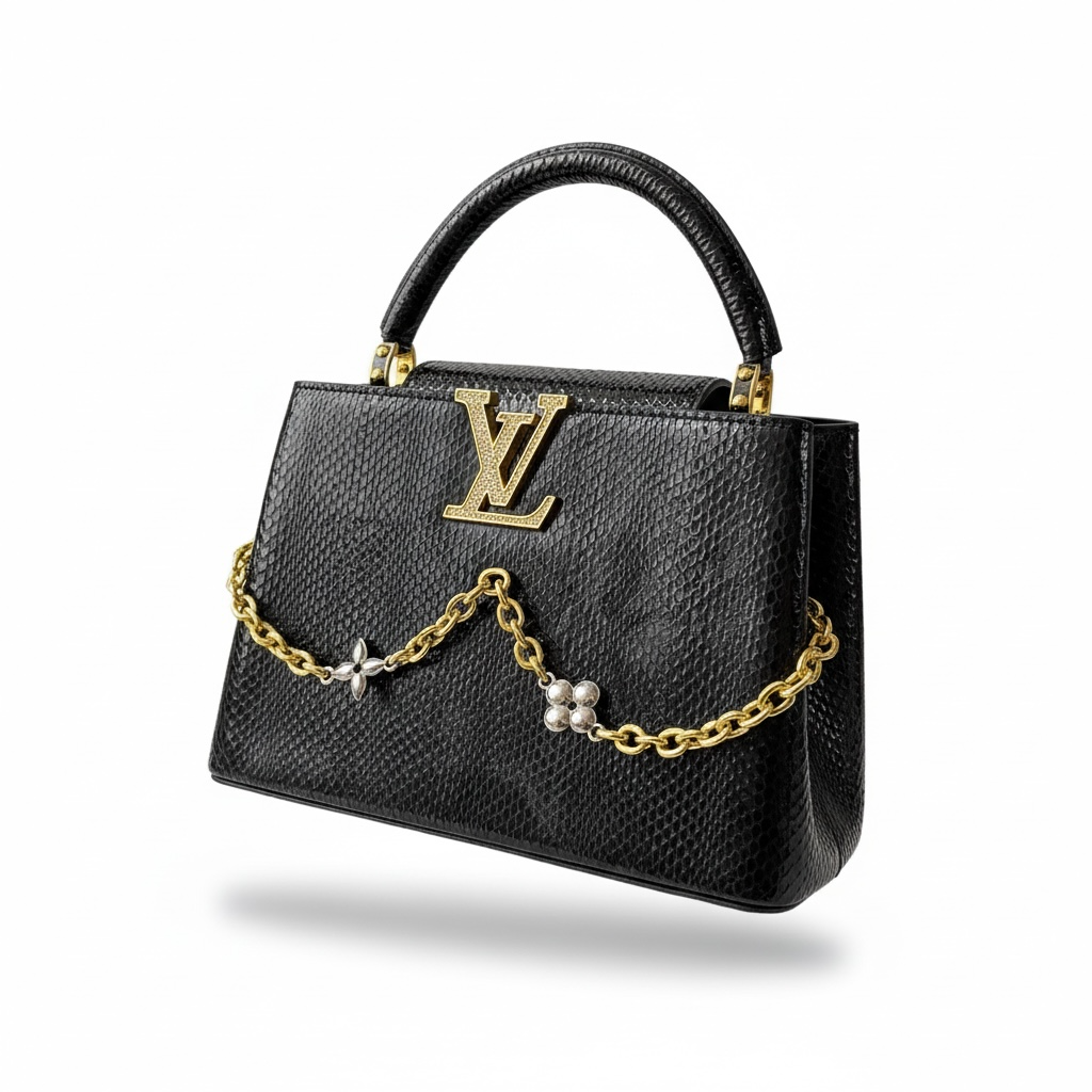 π€π Louis Vuitton Capucines Mini Chain Bag β¨π