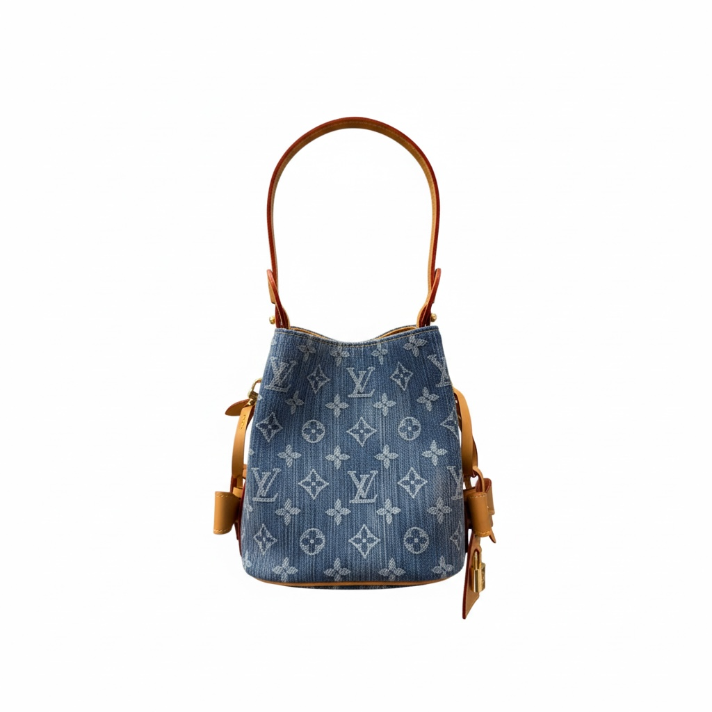 πβ¨ Louis Vuitton Monogram Denim Bucket Bag β¨π