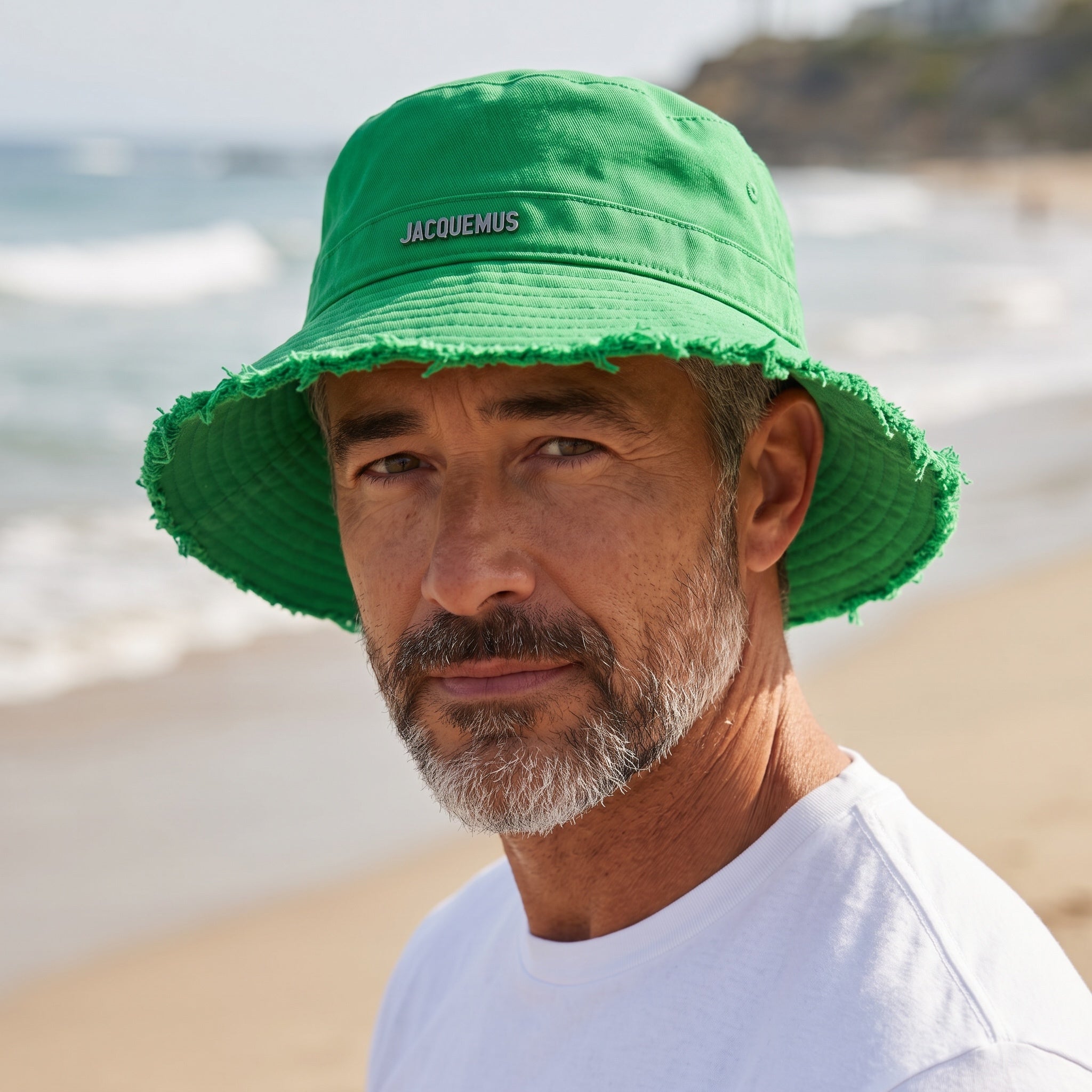 Jacquemus Artichaut Bucket Hat β Frayed Green πΏ