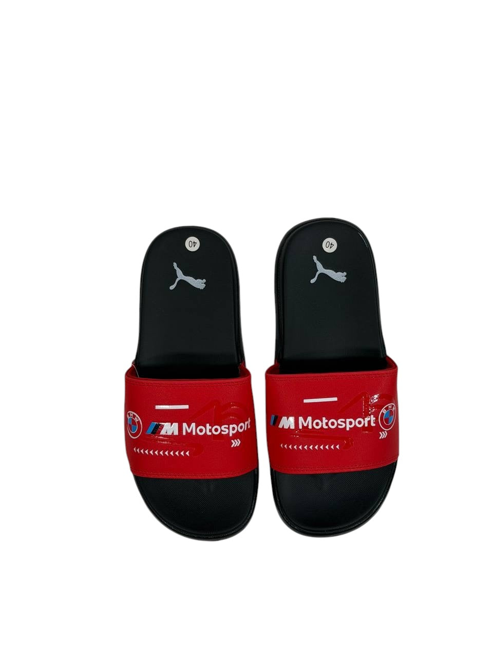 PUMA BMW M Motorsport Slide Sandals β Red Edition π΄π