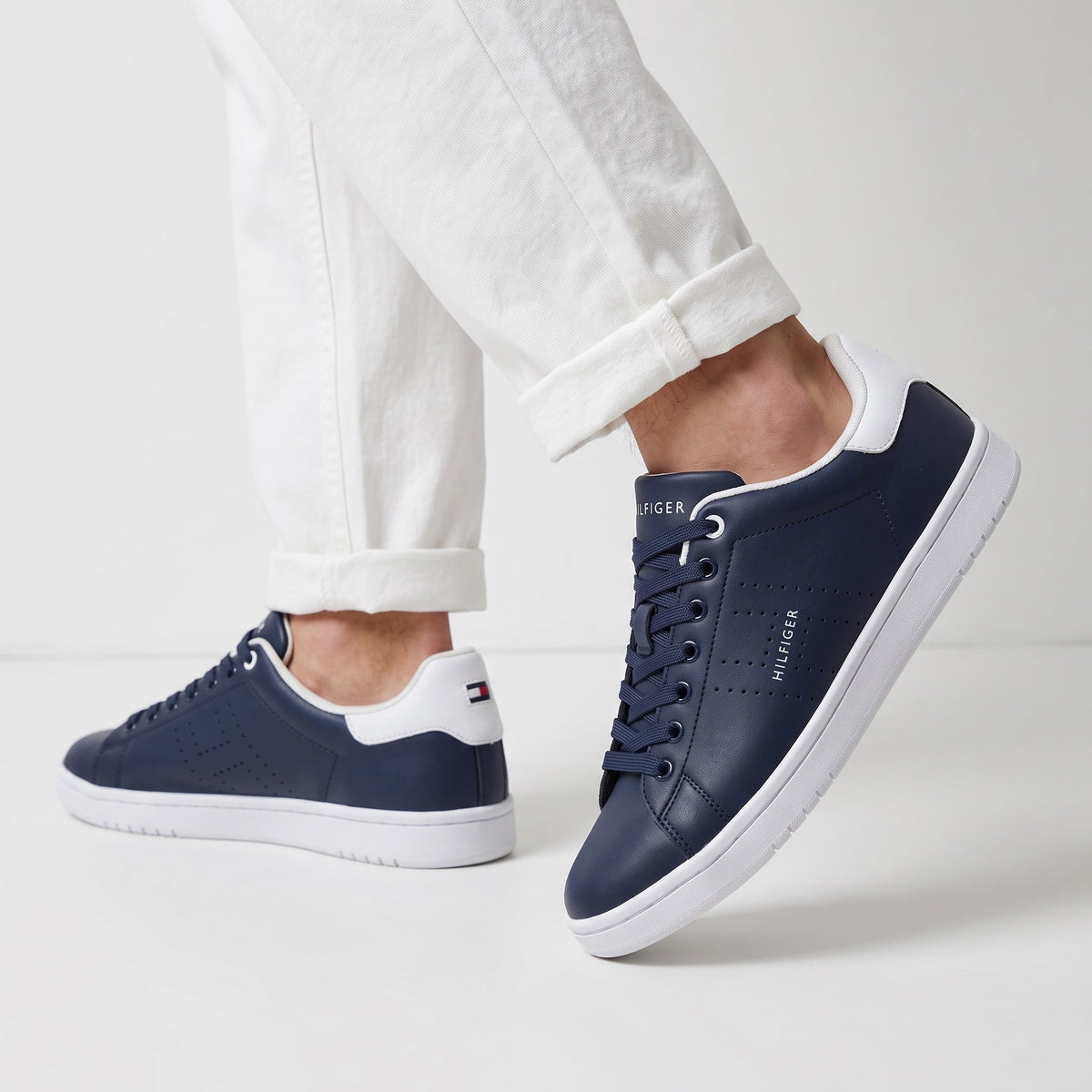 Tommy Hilfiger Court Sneaker β Navy