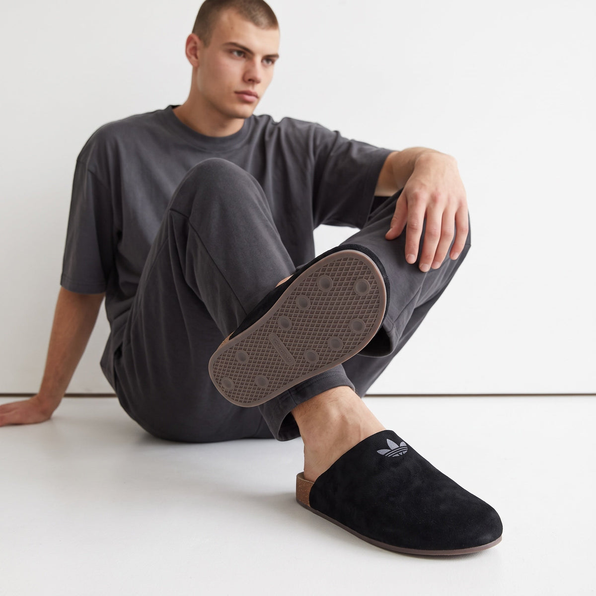 Adidas Mule Slip-On — Black