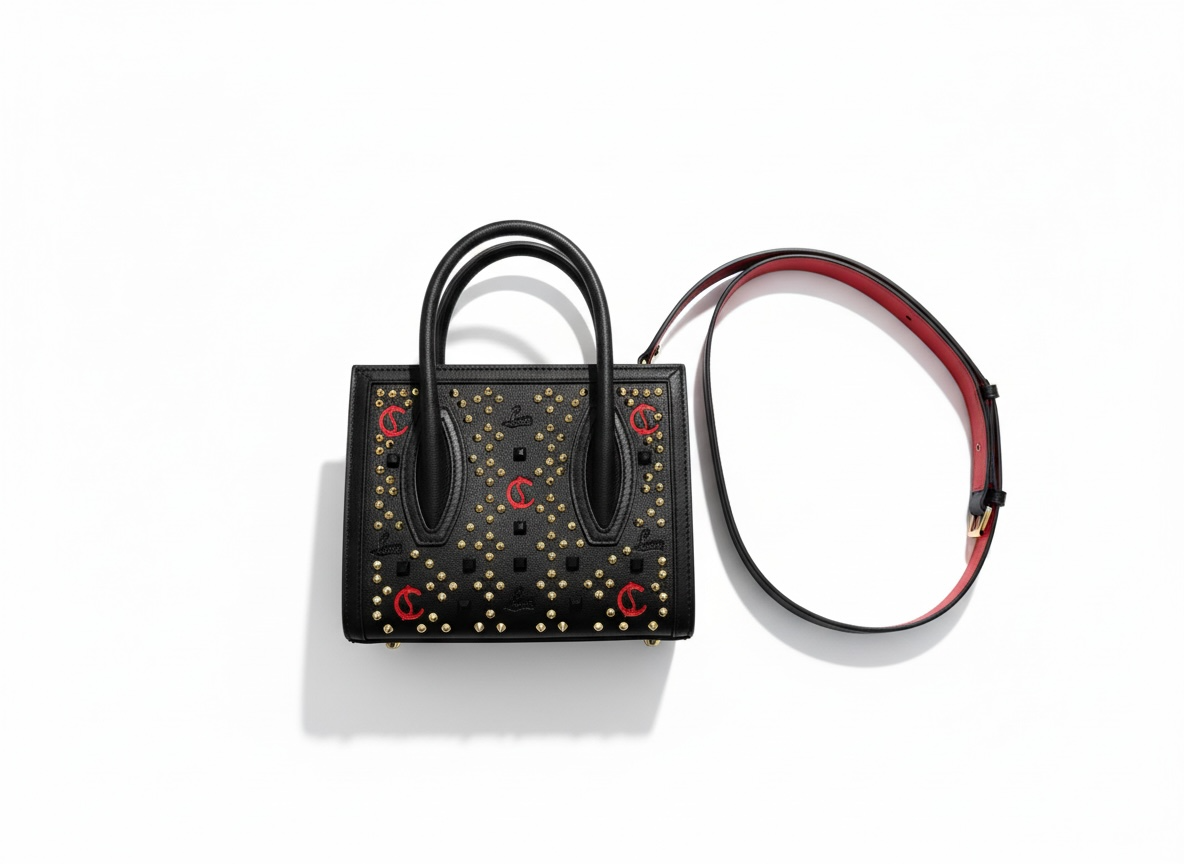 Christian Louboutin Studded Mini Tote π€π₯ | Bold Luxury Statement