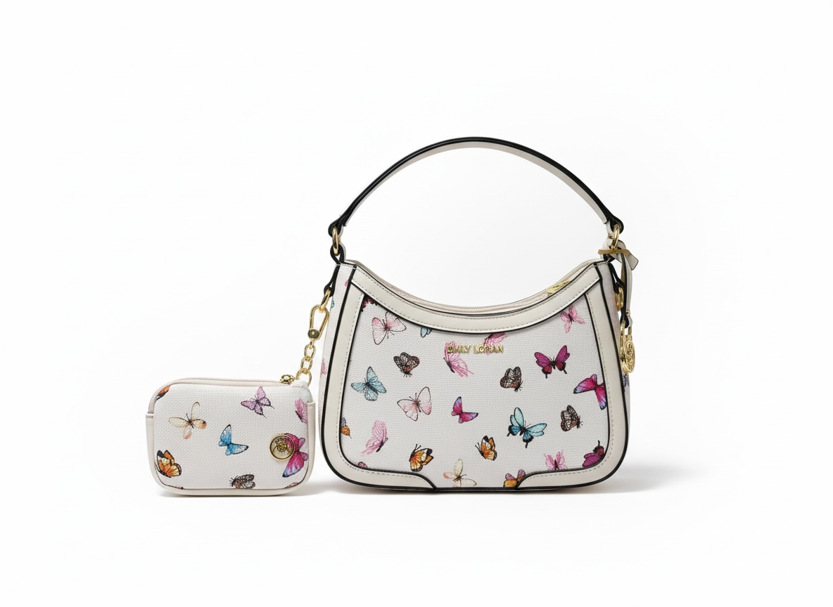 EMILY LORAN Butterfly Shoulder Bag π¦β¨ | Soft Chic Statement