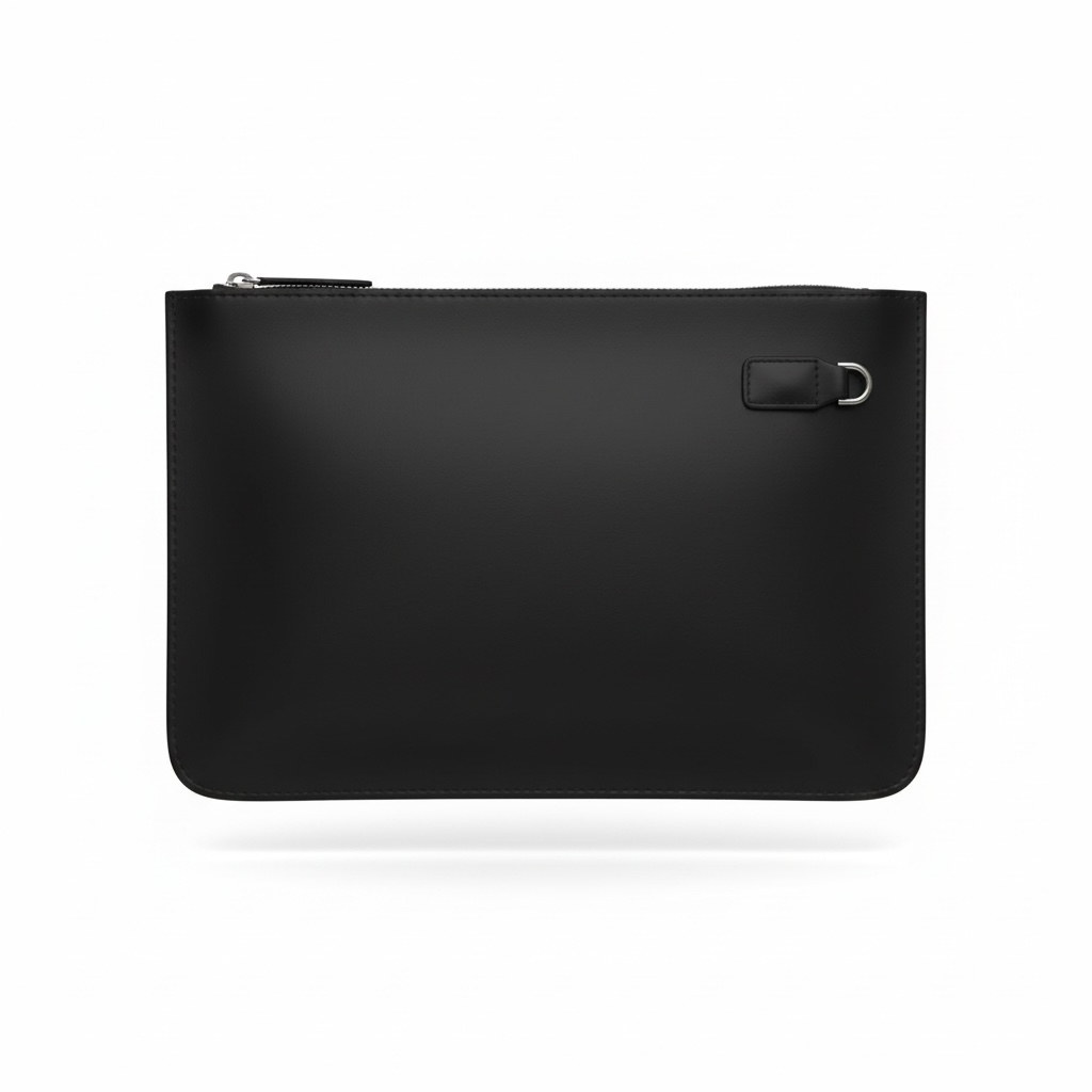 Prada Floral Print Zipped Pouch β Black πΈπ€