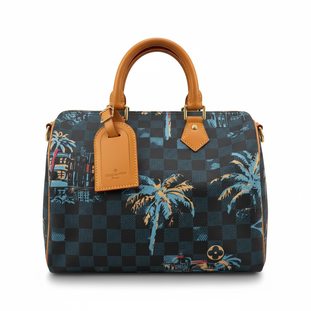 ππ΄ Louis Vuitton Damier Palm Print Handbag π΄β¨