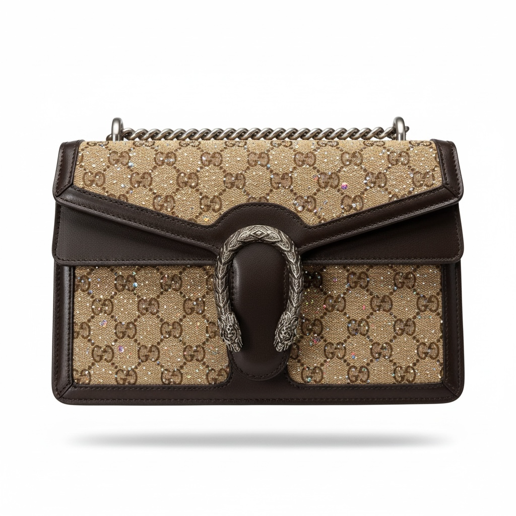 β¨π Gucci Dionysus GG Crystal Shoulder Bag ππ