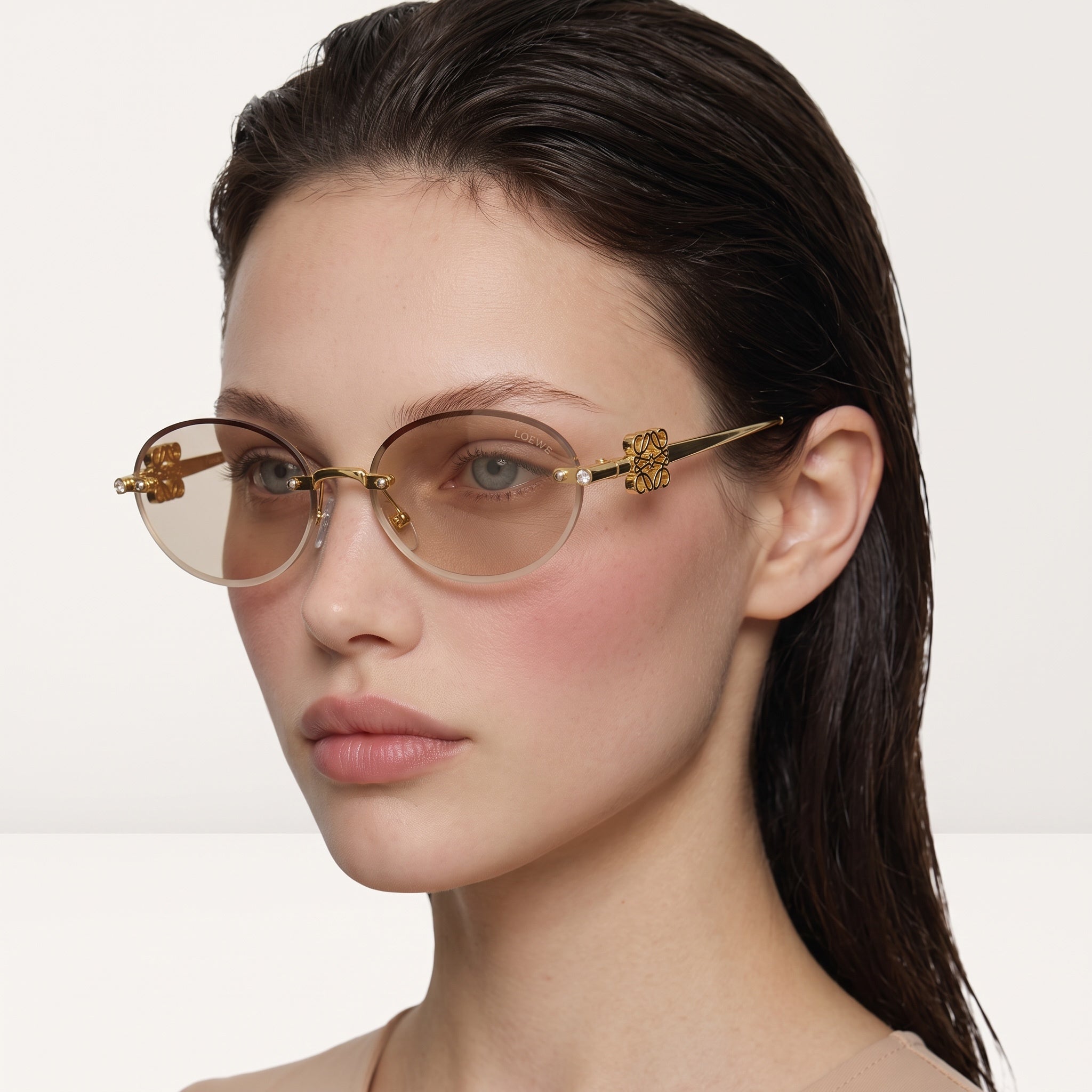 Loewe Round Sunglasses β Gold Logo Accent β¨πΆοΈ