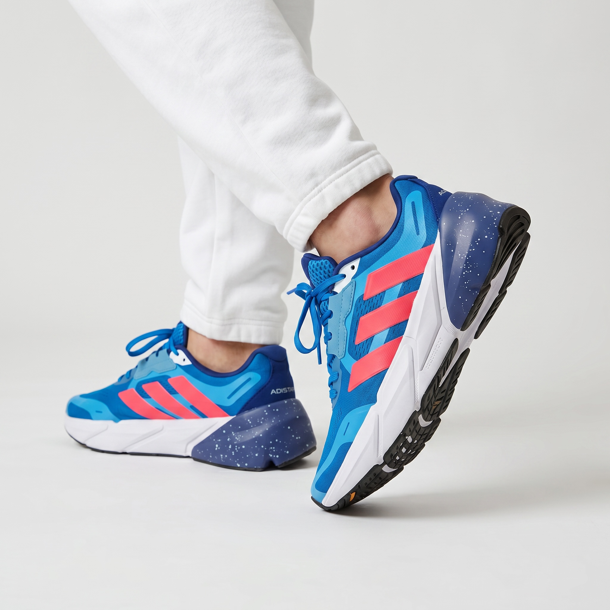 π₯β‘ Adidas Performance Running Sneakers Blue & Pink β Lightweight Sport Training Shoes ππ