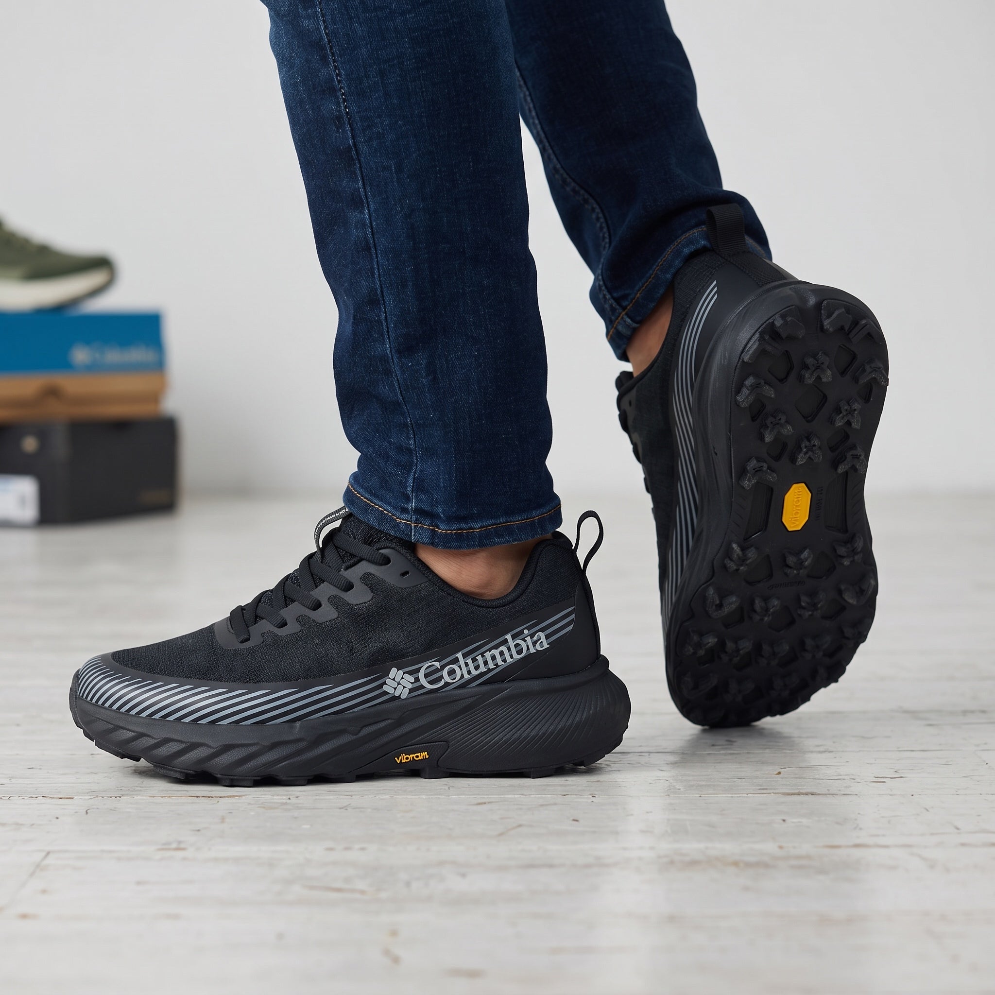 Columbia TrailStride β Black Runner ππ€
