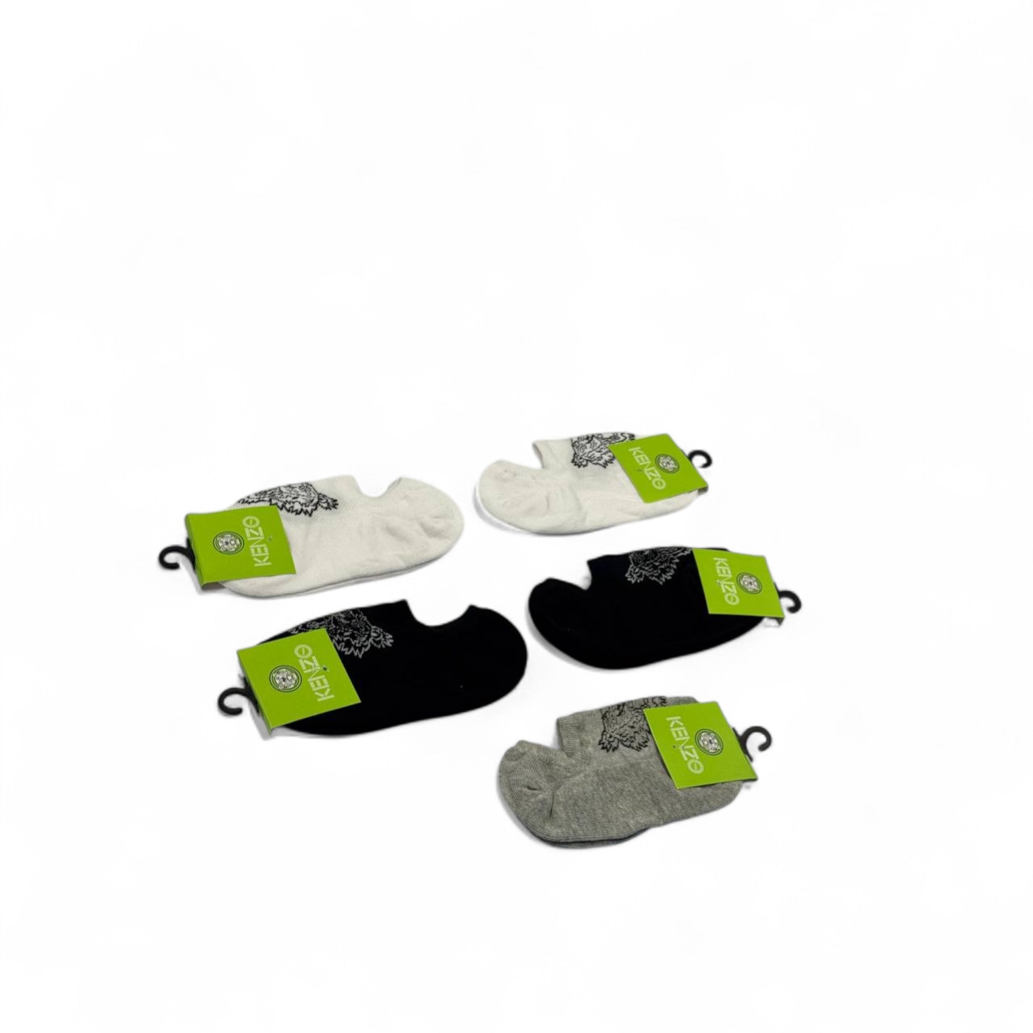 Kenzo-Inspired Ankle Socks 5-Pack π―π€ | Bold Tiger Style in Every Step