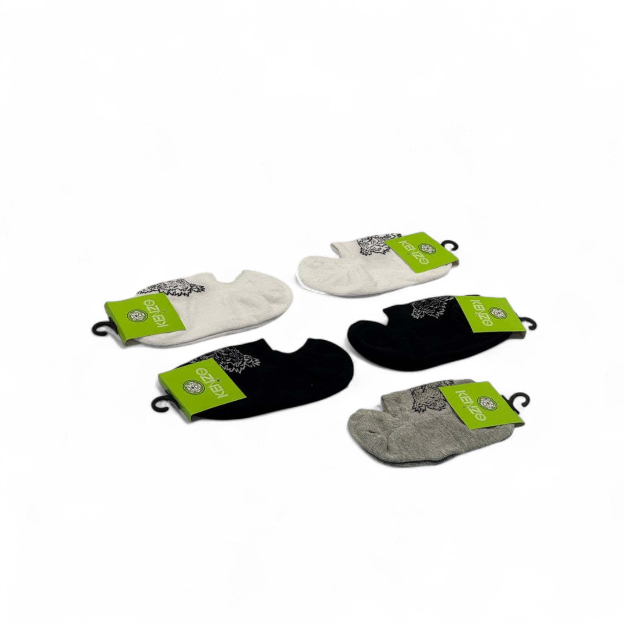 Kenzo-Inspired Ankle Socks 5-Pack π―π€ | Bold Tiger Style in Every Step