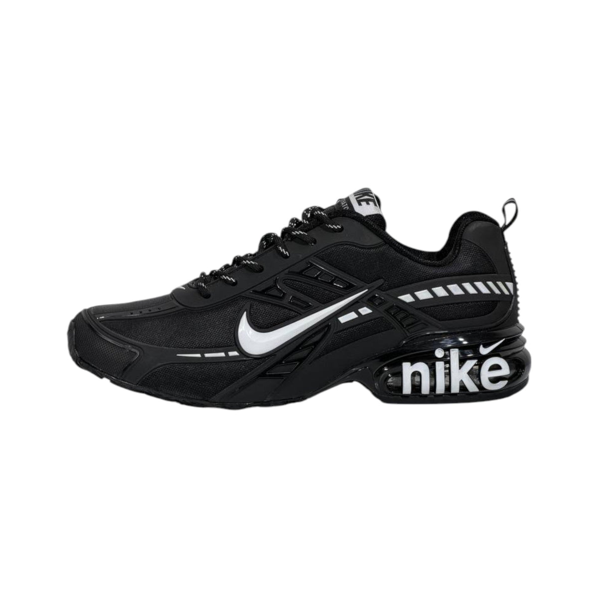 ⚡🖤 Nike Air Shox Black Silver Sneakers – Retro Streetwear Performance Shoes 👟🔥