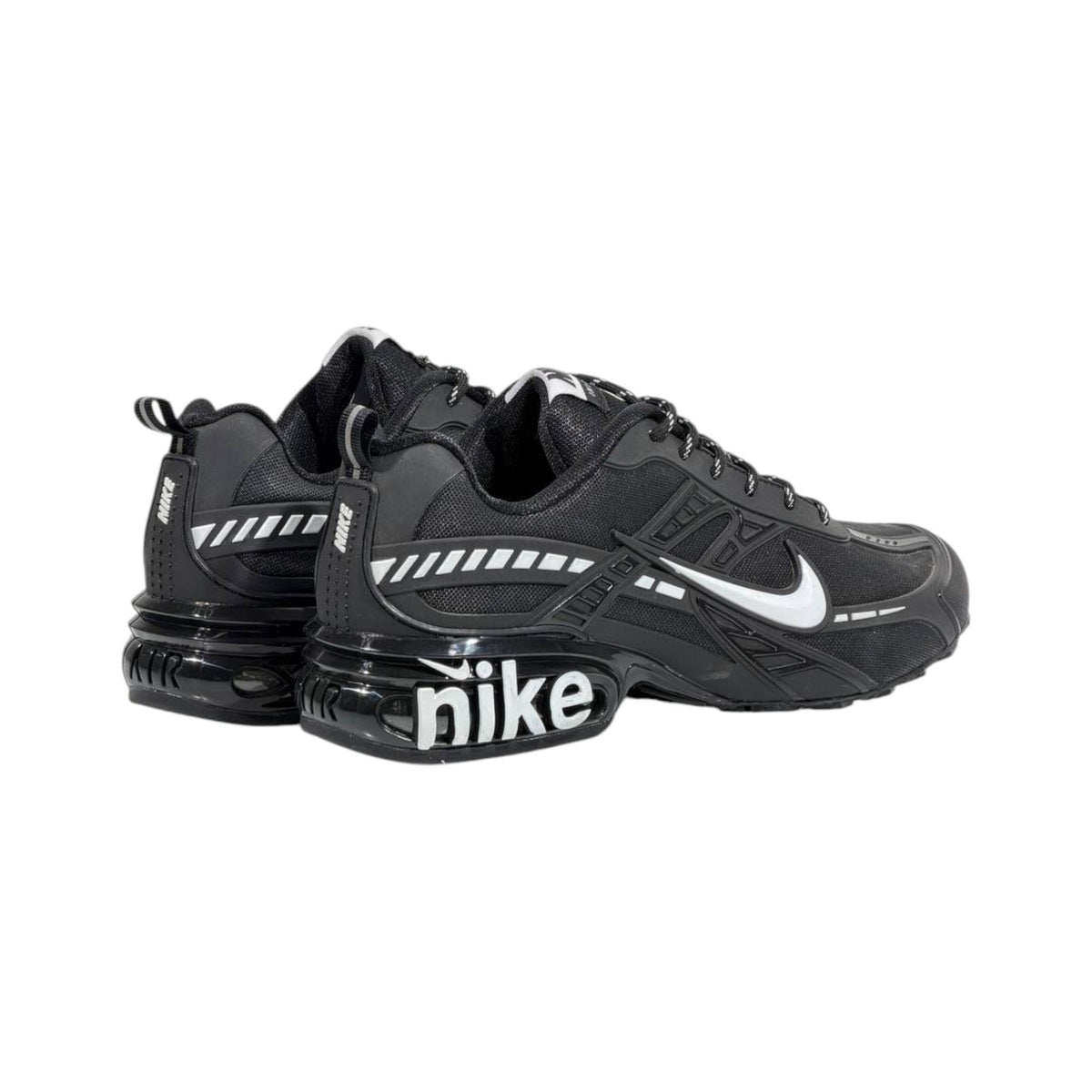 β‘π€ Nike Air Shox Black Silver Sneakers β Retro Streetwear Performance Shoes ππ₯