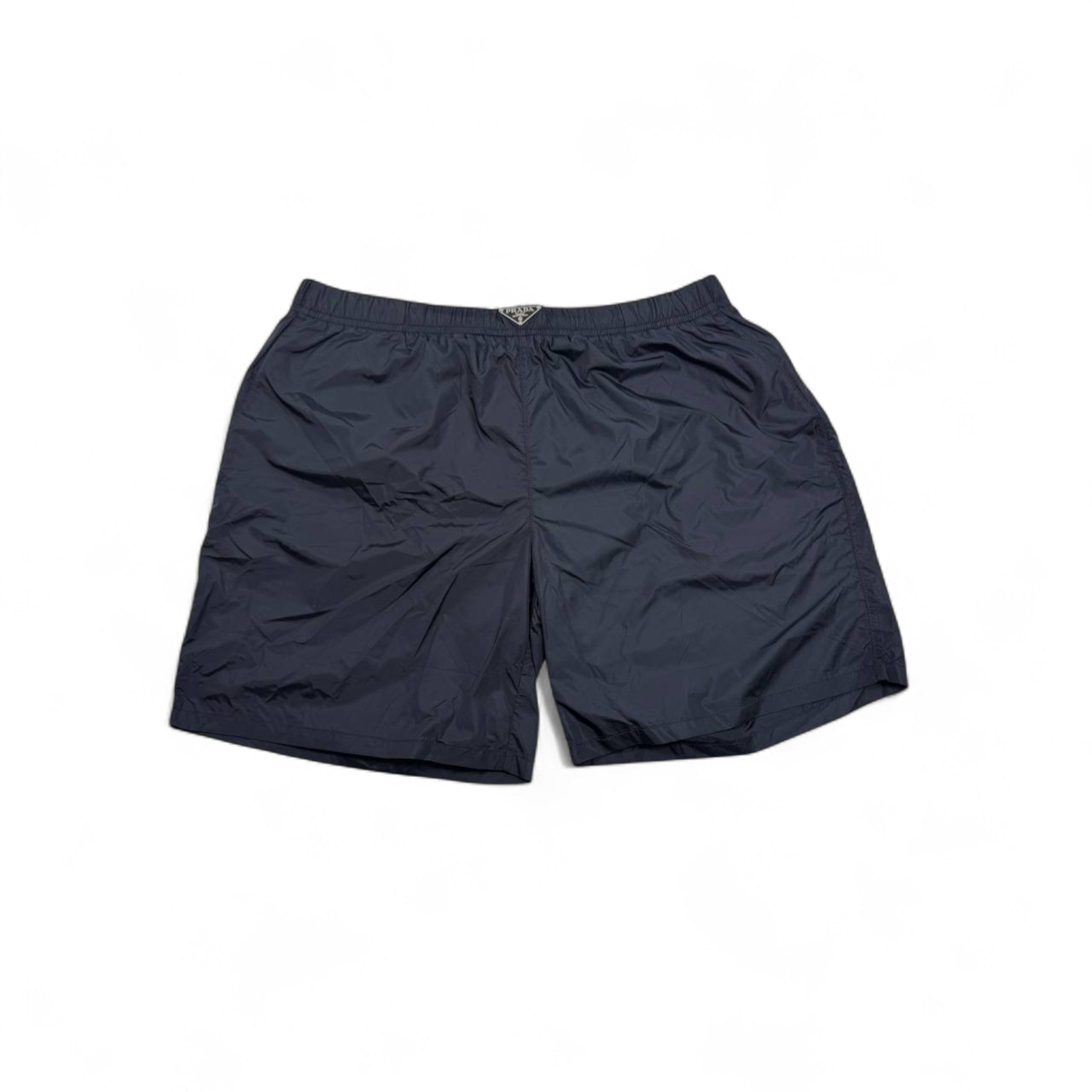 Prada Navy Swim Short β Nylon Minimal Luxury