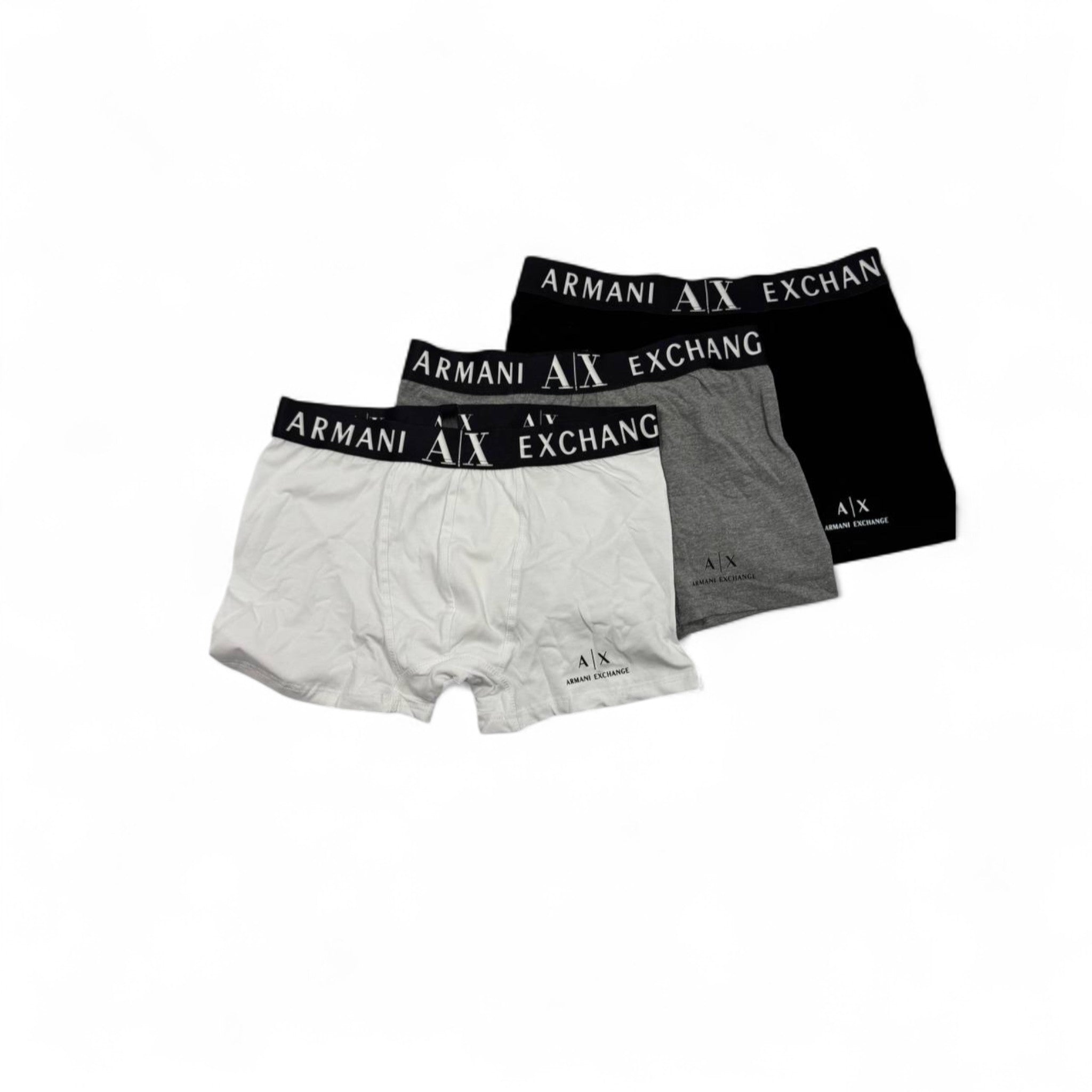 Armani Exchange Boxer Briefs β 3-Pack Classic Essentials π©²π€