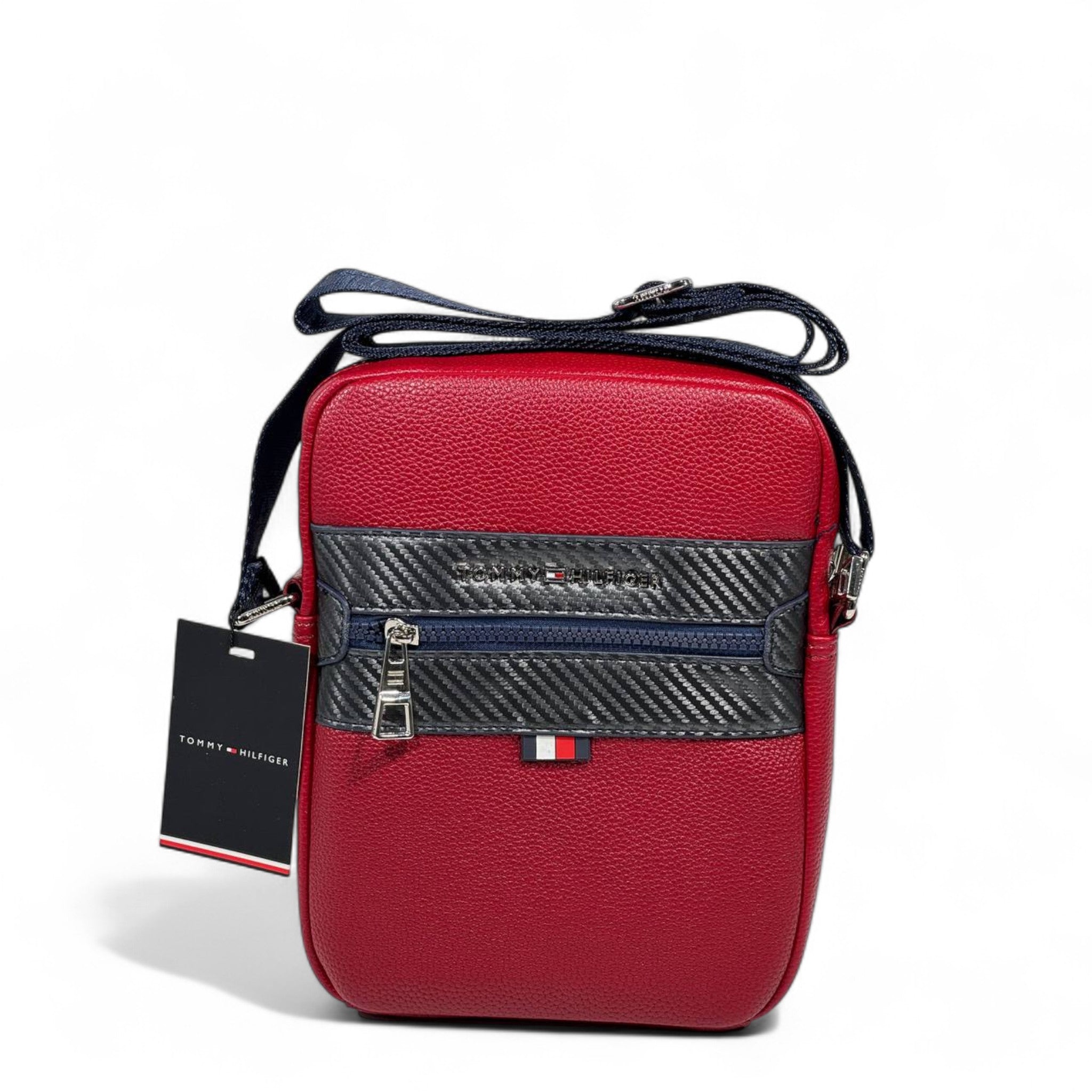 β€οΈ Tommy Hilfiger Red Crossbody Bag β Bold Elegance, American Spirit