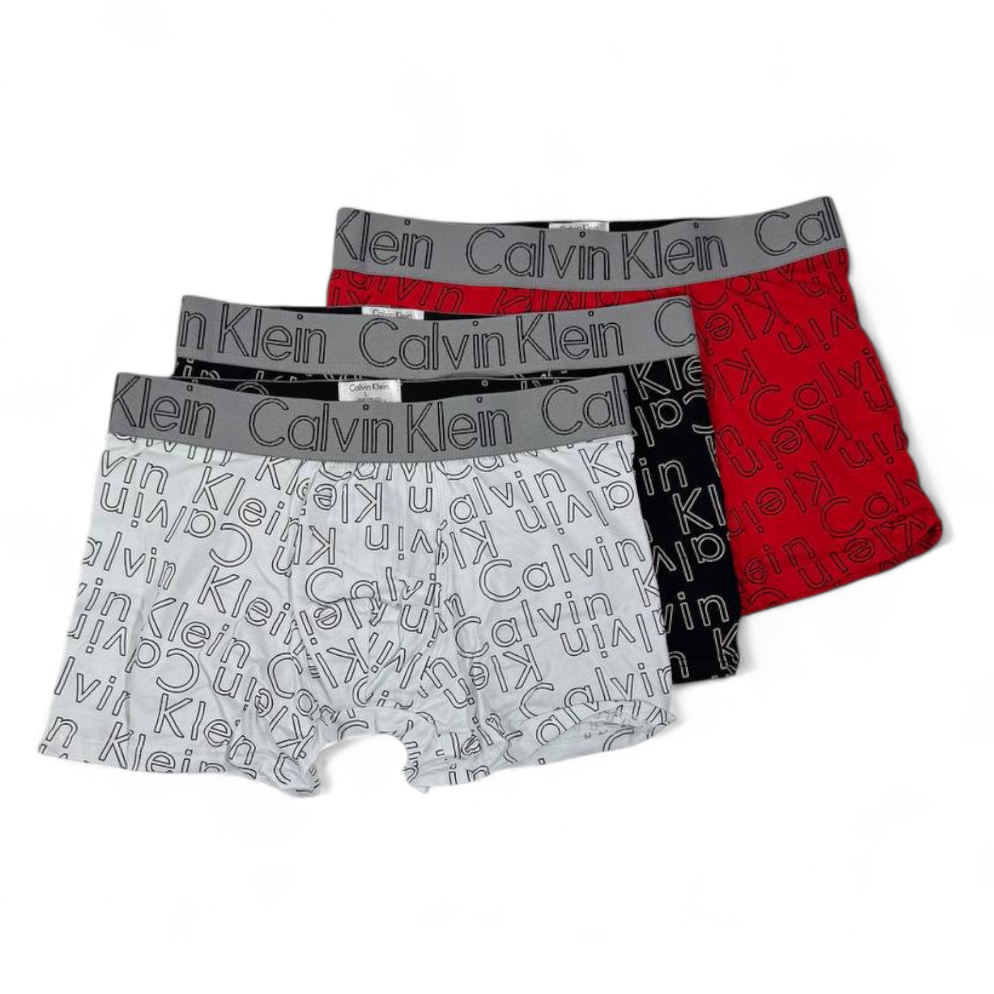 Calvin Klein Logo Print Boxer Set (3 Pieces) đź–¤ | Bold Comfort & Designer Style