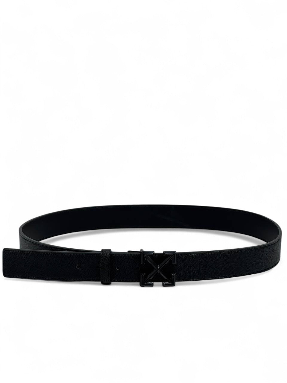 Off-White™ All Black Arrow Belt ⚫ (125 cm) | Minimal Street-Luxury Edition