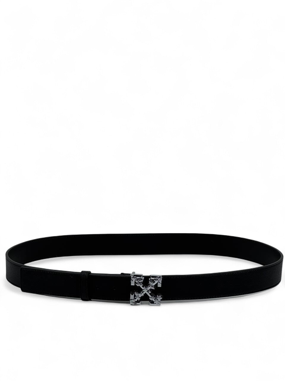 Off-White™ Chrome Arrow Belt ⚙️🖤 (130 cm) | Statement Street Luxe