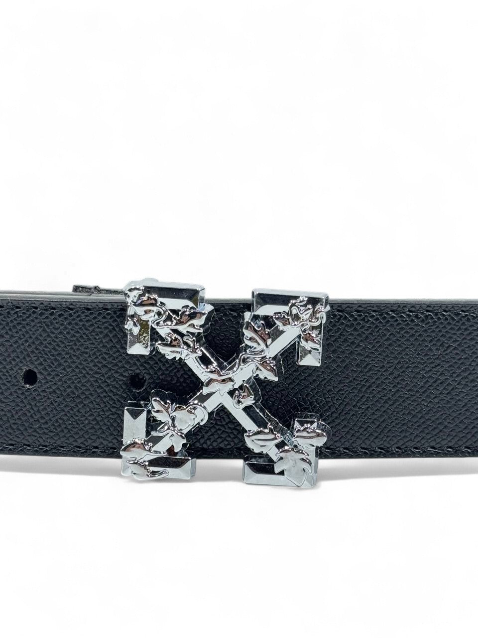 Off-White™ Chrome Arrow Belt ⚙️🖤 (130 cm) | Statement Street Luxe