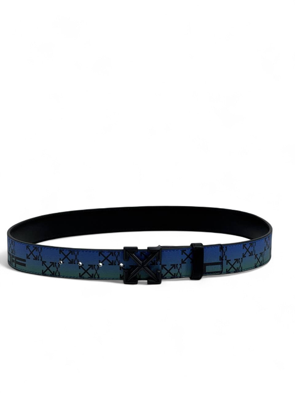 Off-White™ Blue Gradient Belt 💙🖤 (110 cm | Arrow Edition)