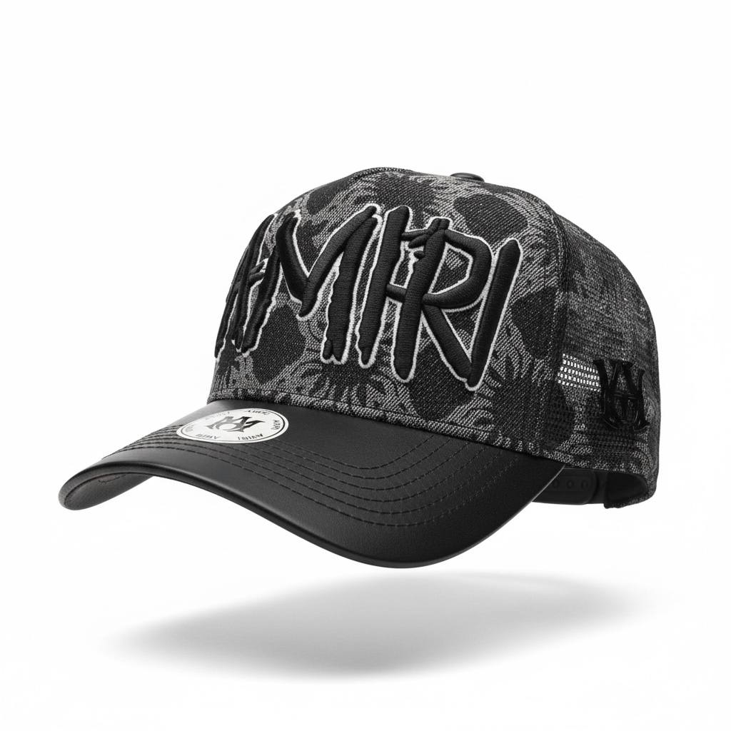 AMIRI Gothic Logo Statement Cap π€π₯π§’