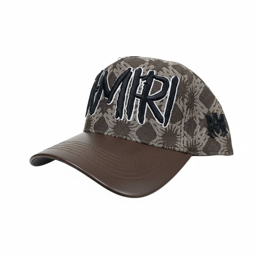 AMIRI Monogram Brown Logo Cap π€π§’π₯