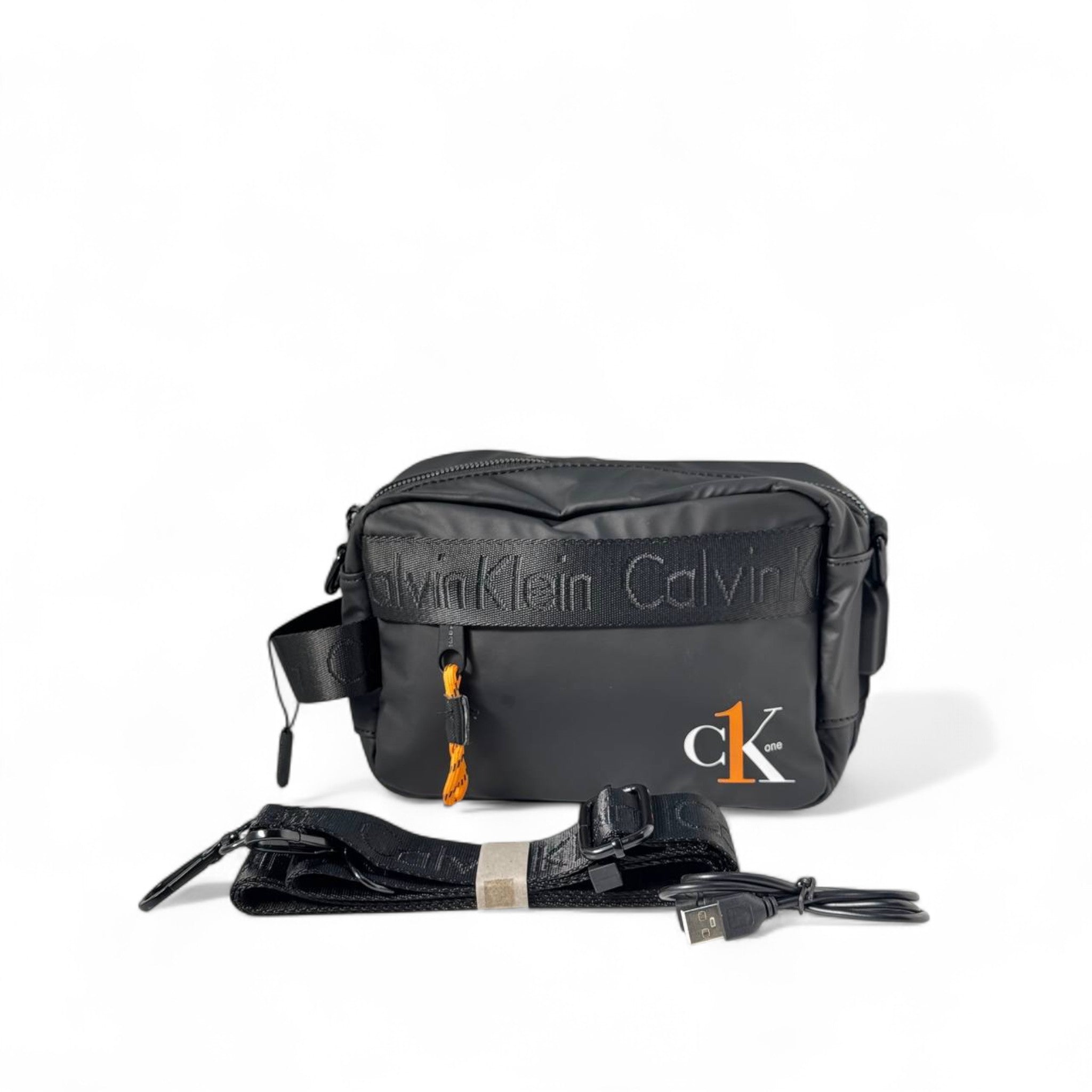 Calvin Klein CK One Crossbody Bag - Black Edition β‘π€