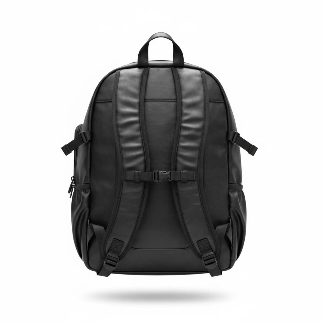 Calvin Klein Black Vertical Logo Backpack π€π | Modern Sport Travel & Laptop Bag