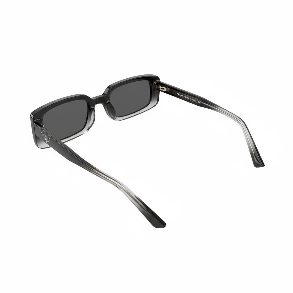 Prada Black & Grey Gradient Square Sunglasses πΆοΈ | Luxury Statement Frame