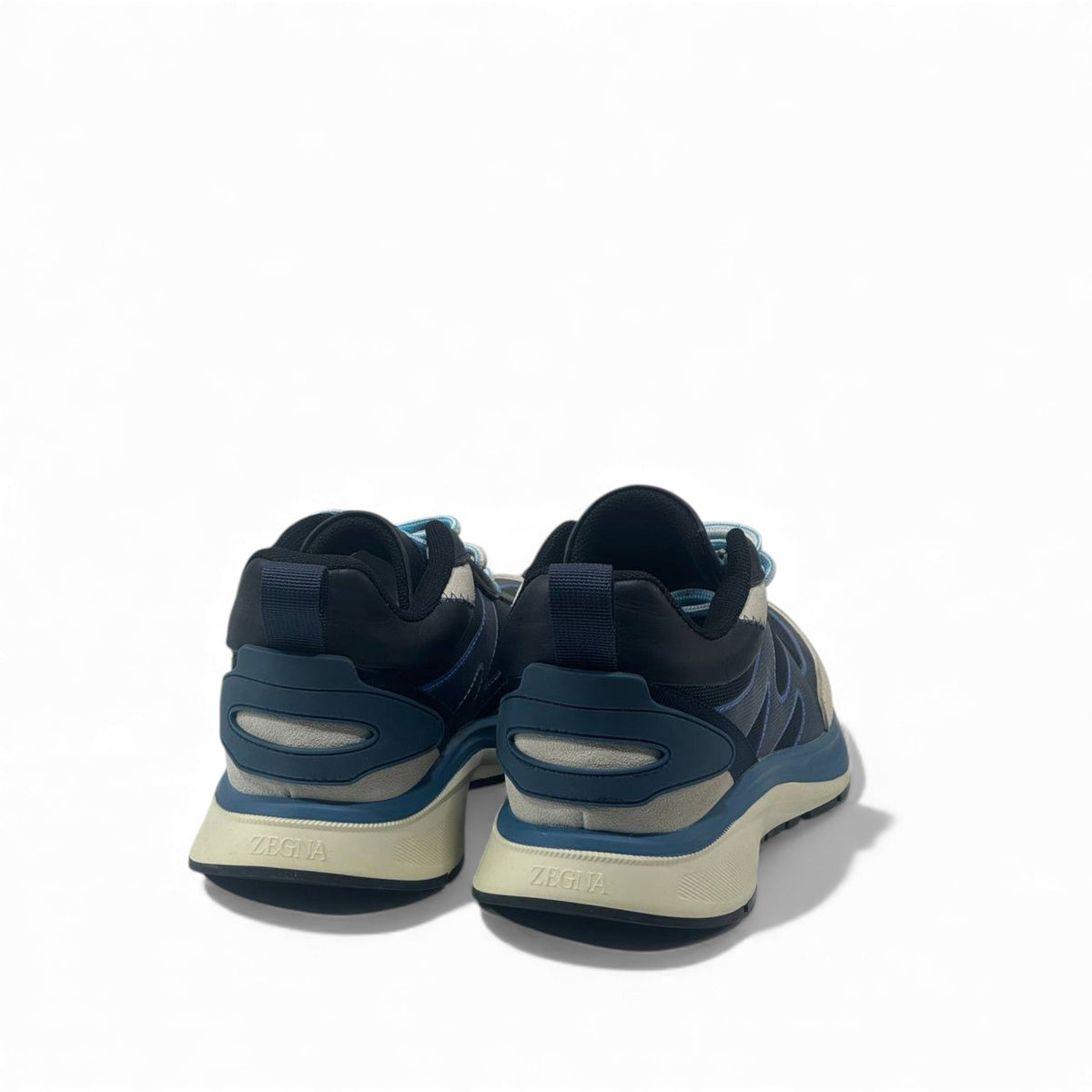 Zegna Active Sneakers — Blue