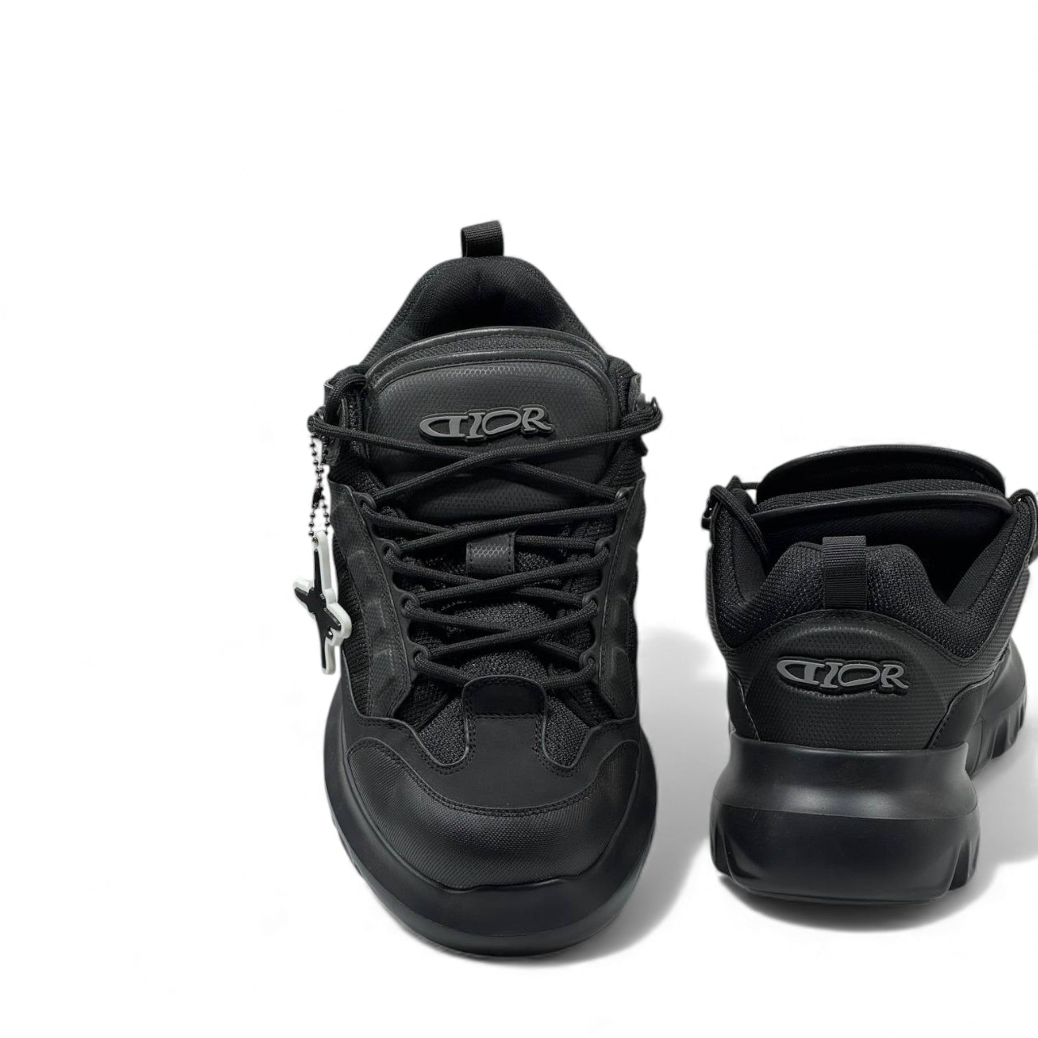 Dior B30 Tactical Sneaker β Stealth Edition in Triple Black β‘