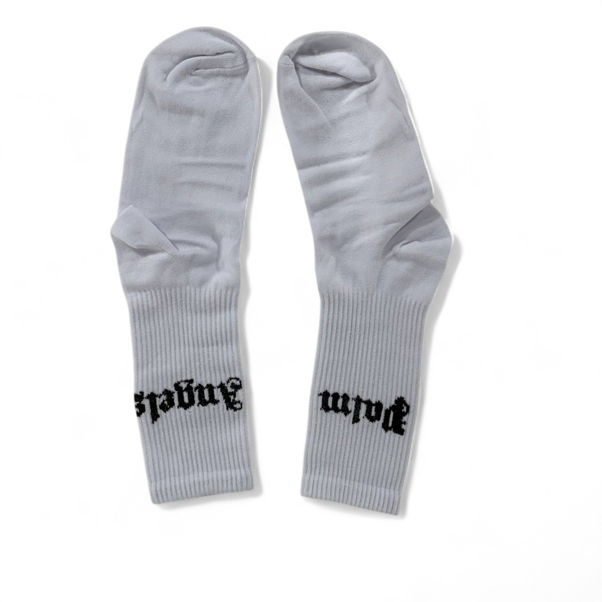 Palm Angels Crew Socks Set – 6 Pairs (White, Black, Grey) with Gift Box