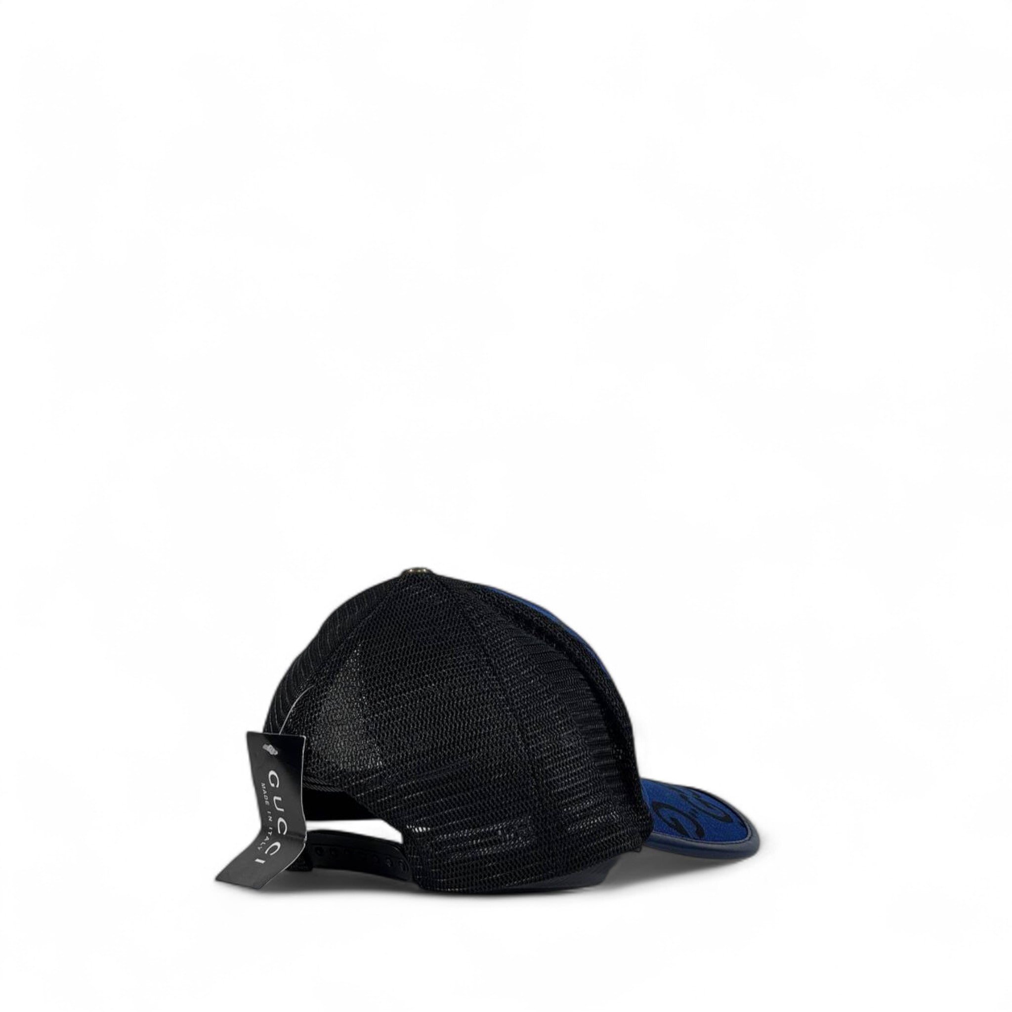 Gucci Blue Monogram Trucker Cap đź’™ | Luxury Mesh Streetwear