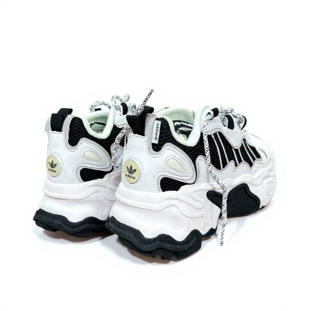 Adidas Chunky Black & White Sneakers ππ€ | Bold Everyday Street Style